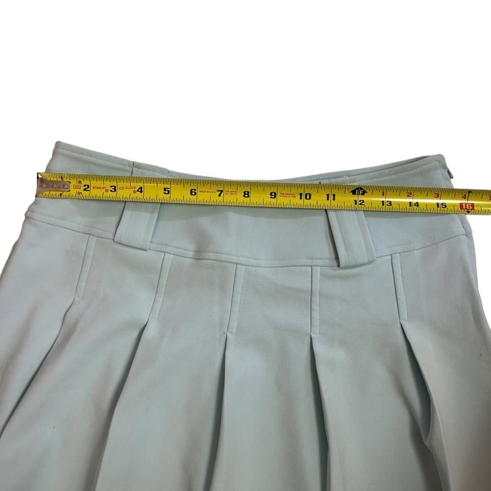 Designer I.AM.GIA. I Light Blue Pleated Mini Skirt Medium Size 32" / US 10 / IT 46 - 4 Thumbnail
