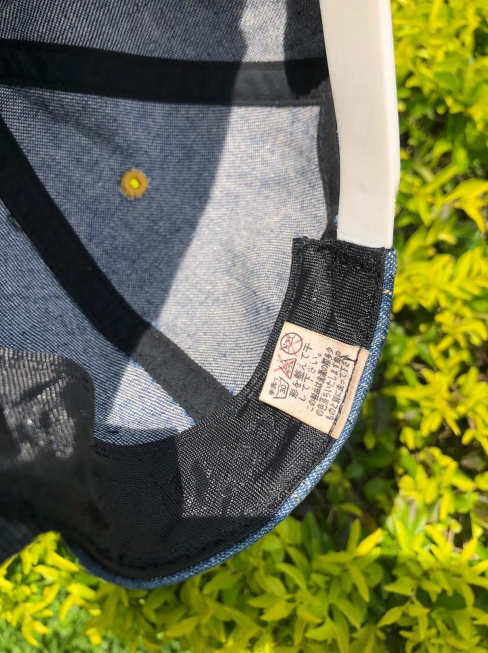 Disney Vintage Disneyland tokyo pocket denim hat Size ONE SIZE - 6 Thumbnail