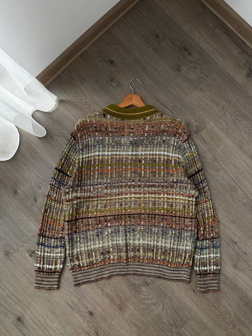 Japanese Brand × Vintage Vintage Botto Beige Cosby Botto Knit Sweater Size US M / EU 48-50 / 2 - 13 Thumbnail