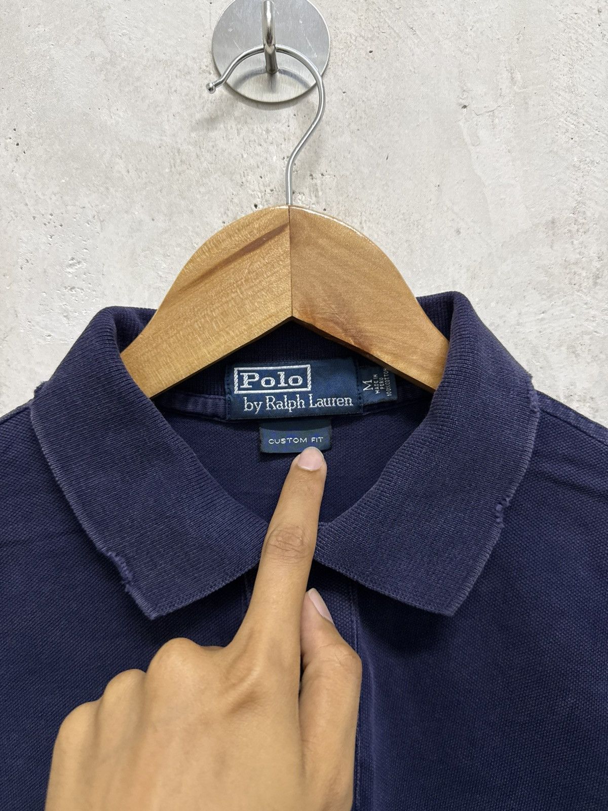 Distressed Polo Ralph Lauren Small Pony Polo Shirt