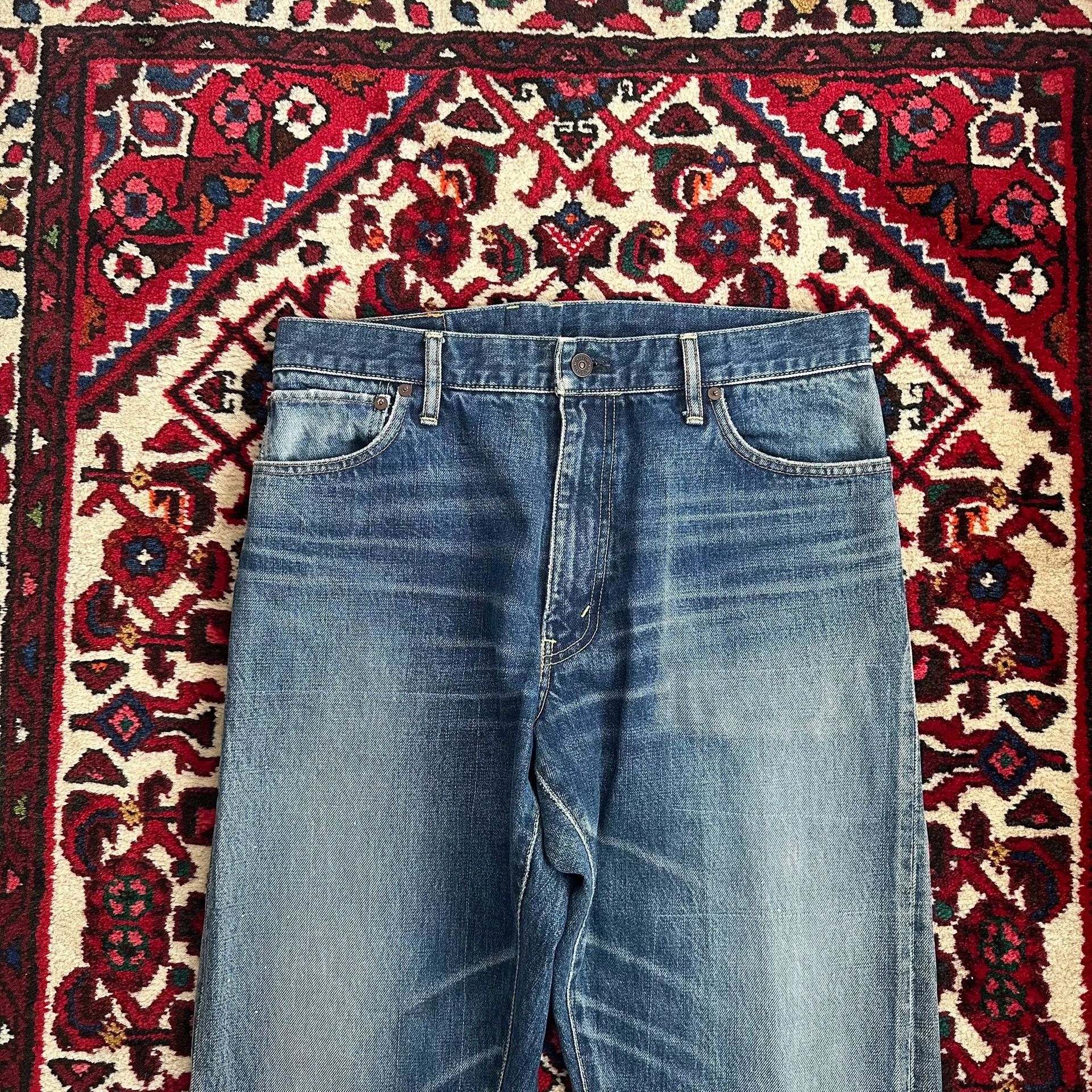Visvim VISVIM JOURNEYMAN 3 TACKED DMGD PANTS Size US 26 / EU 42 - 3 Thumbnail