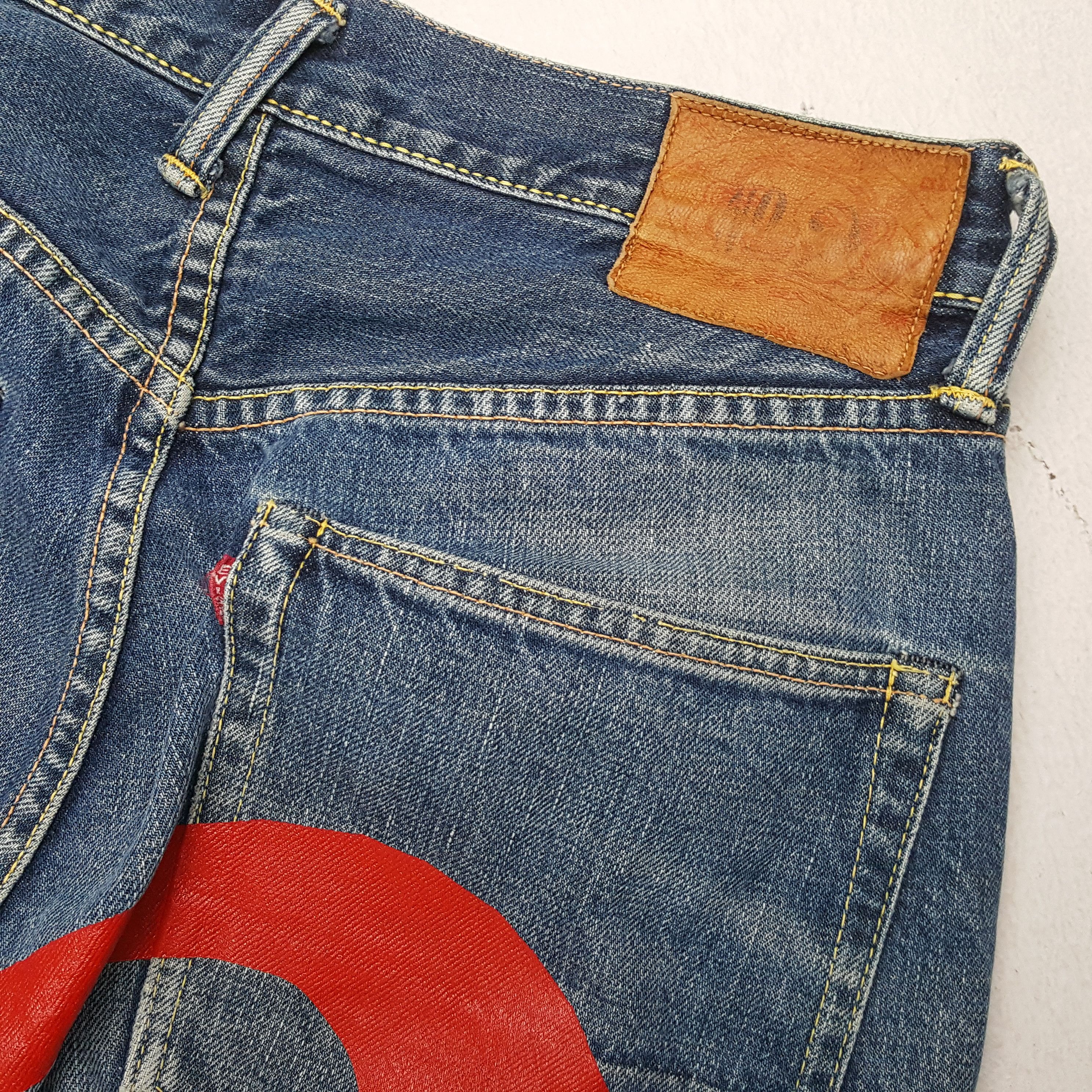Evisu × Japanese Brand × Vintage Vintage EVISU Japanese Brand Daicock Custom Design Jeans Size US 29 - 15 Thumbnail