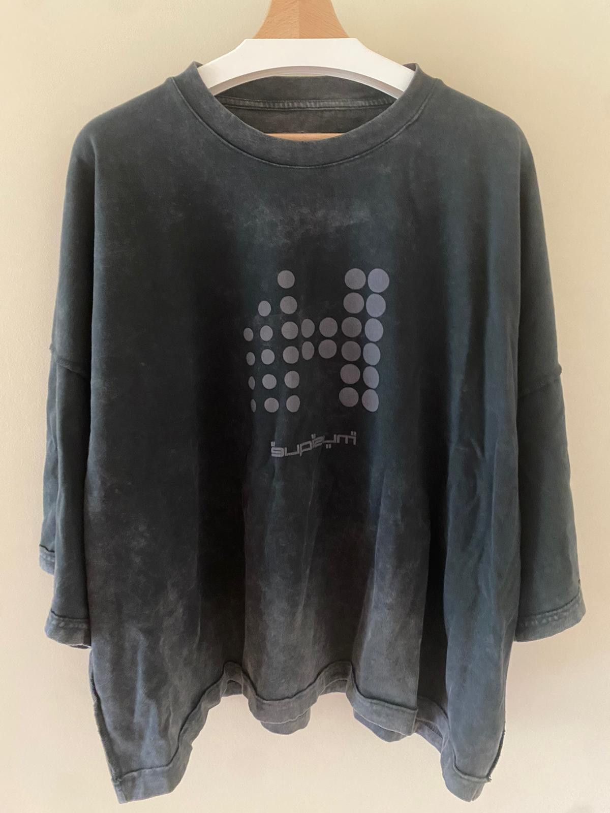 HUNI Design Huni Mona Thomas T-Shirt Washed Black XL Size US XL / EU 56 / 4 - 1 Thumbnail
