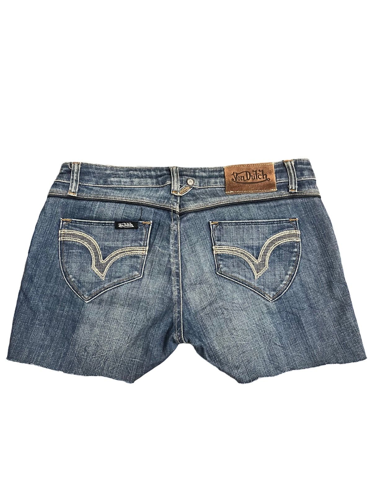 Vintage × Von Dutch Vintage Von Dutch Short Denim Size 32" / US 10 / IT 46 - 9 Thumbnail