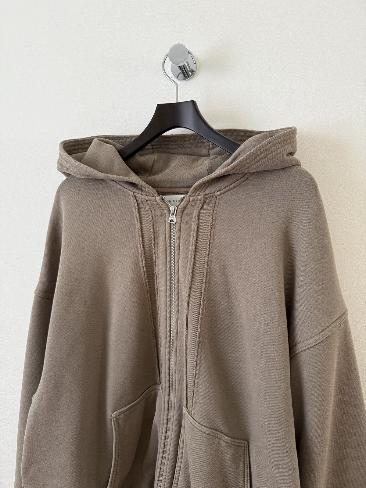 John Elliott Frame Zip Up Hoodie Size US L / EU 52-54 / 3 - 5 Thumbnail