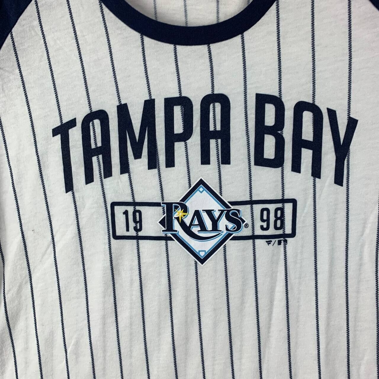 MLB Tampa Bay Rays MLB Medium Fanatics Casual T-Shirt White Size M / US 6-8 / IT 42-44 - 3 Thumbnail