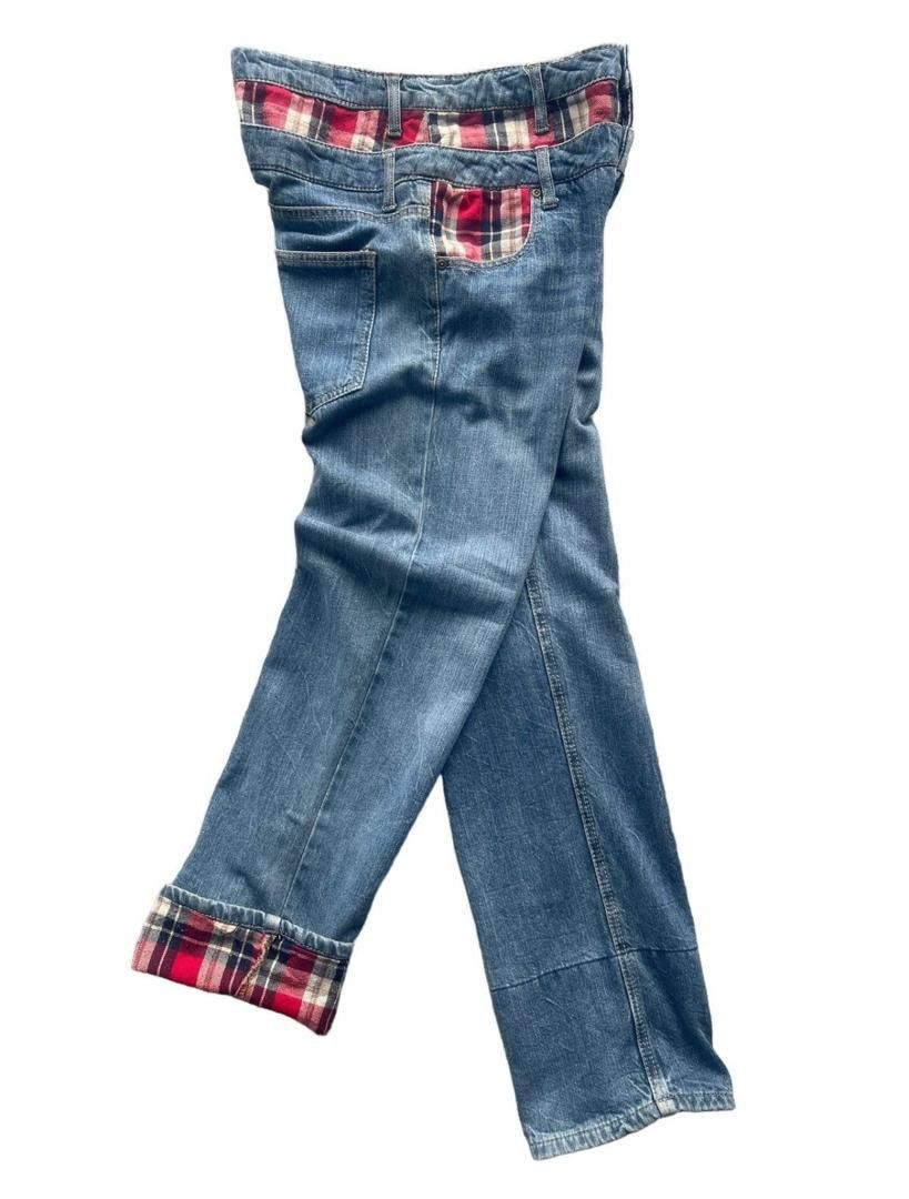 Japanese Brand Japanese Brand Double Waist Jeans Size US 32 / EU 48 - 9 Thumbnail