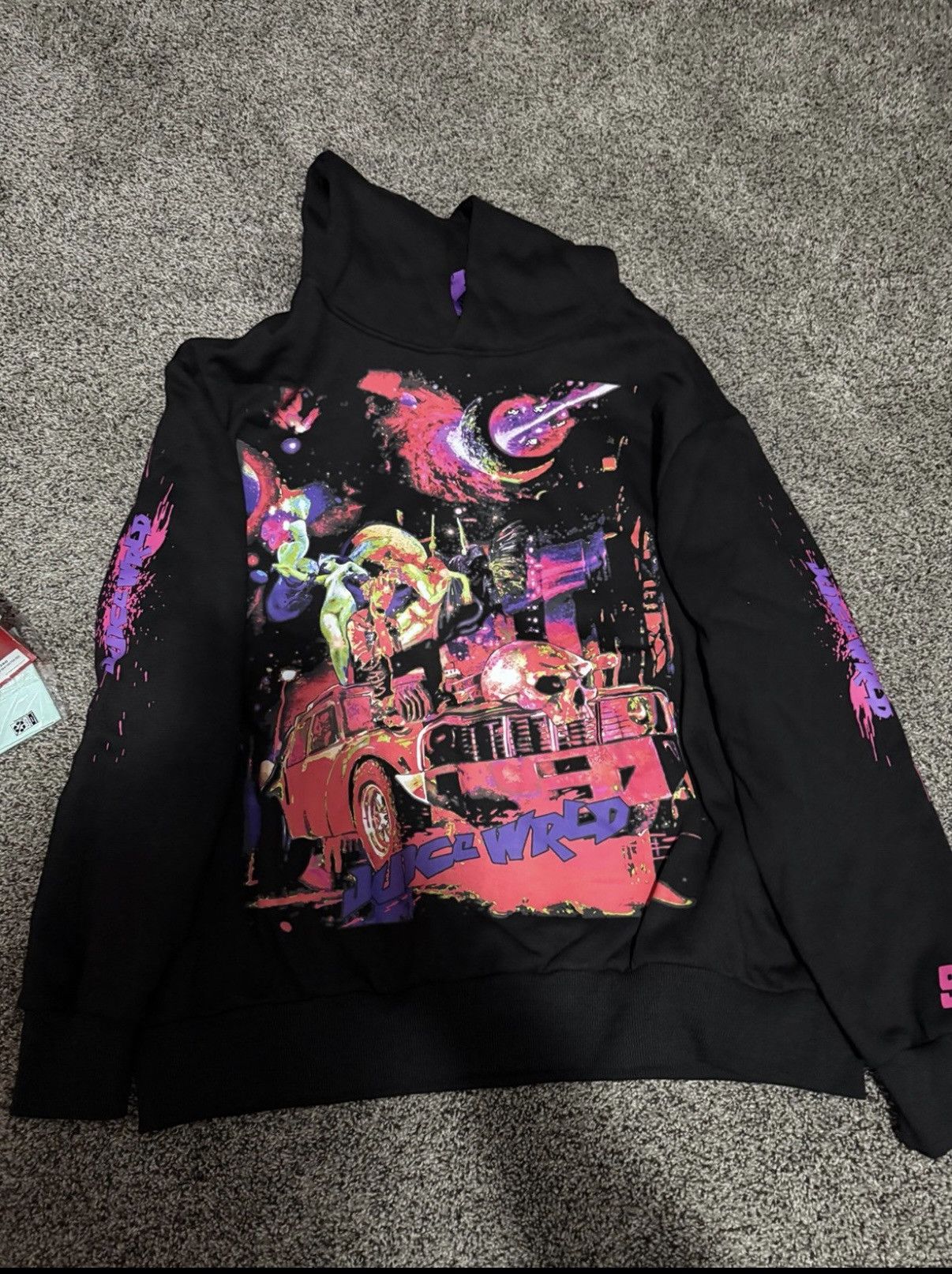 Juice Wrld Vlone galaxy hoodie Sweatshirts Hoodies