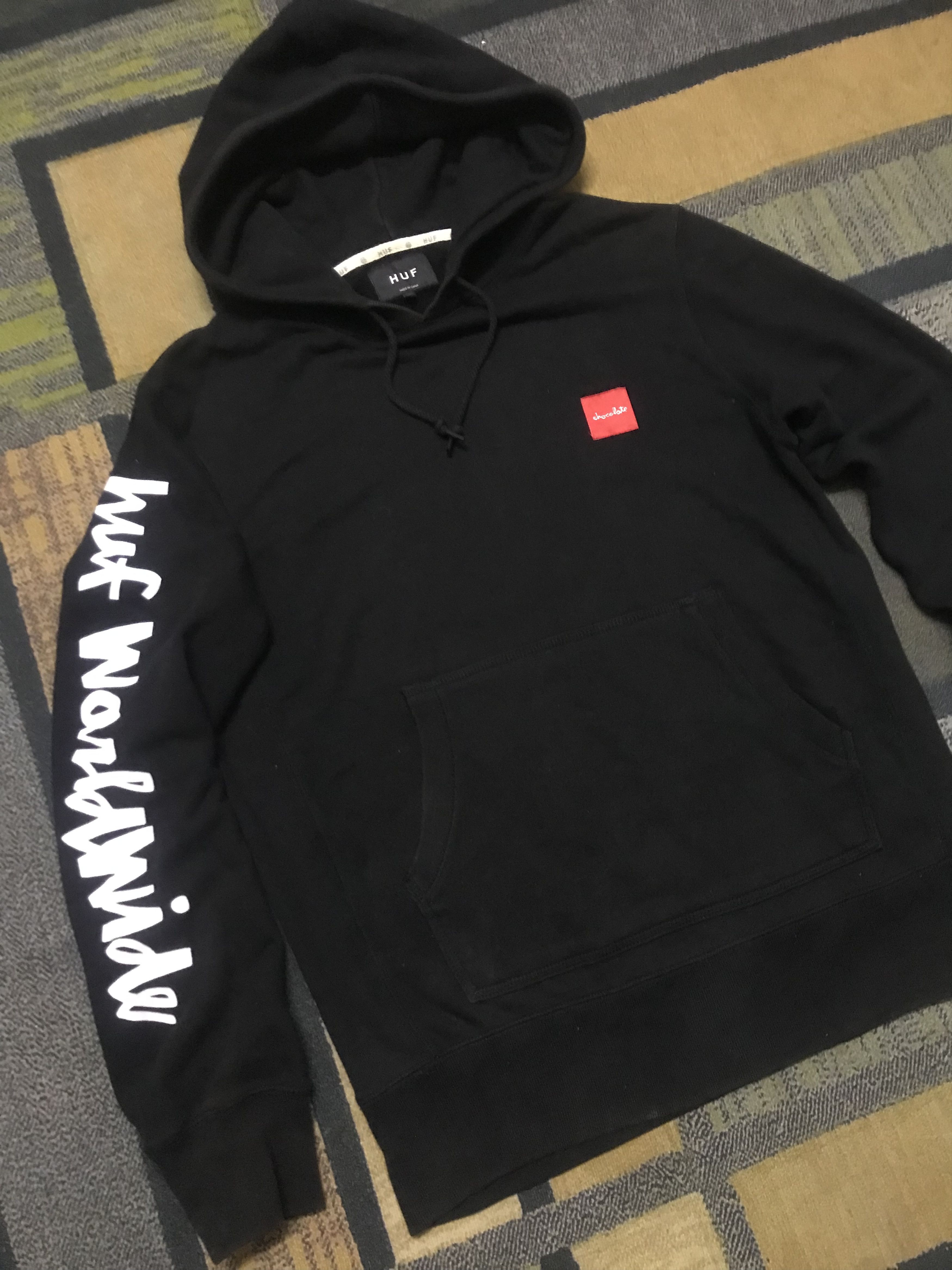 Chocolate × Huf HUF x Chocolate Hoodie Size US S / EU 44-46 / 1 - 5 Thumbnail