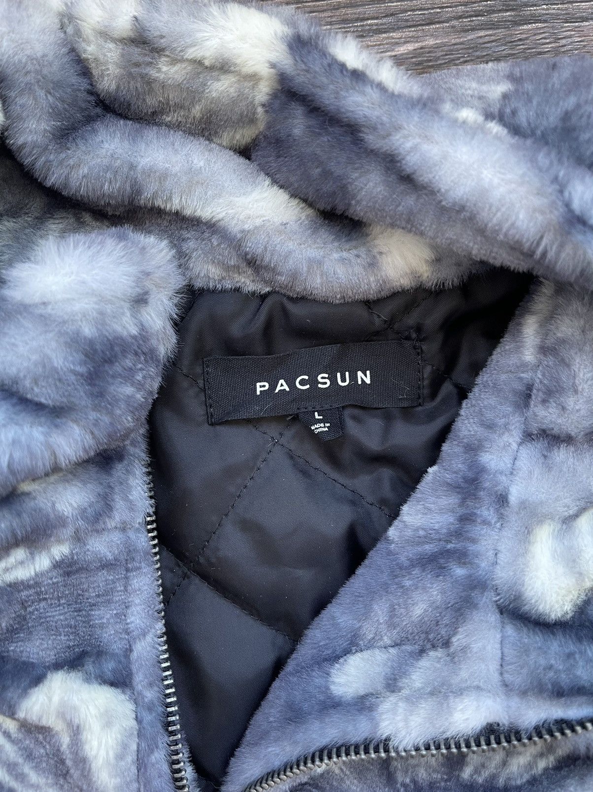 Pacsun Pacsun Quilted Sherpa Fleece Jacket - L Size US L / EU 52-54 / 3 - 2 Thumbnail