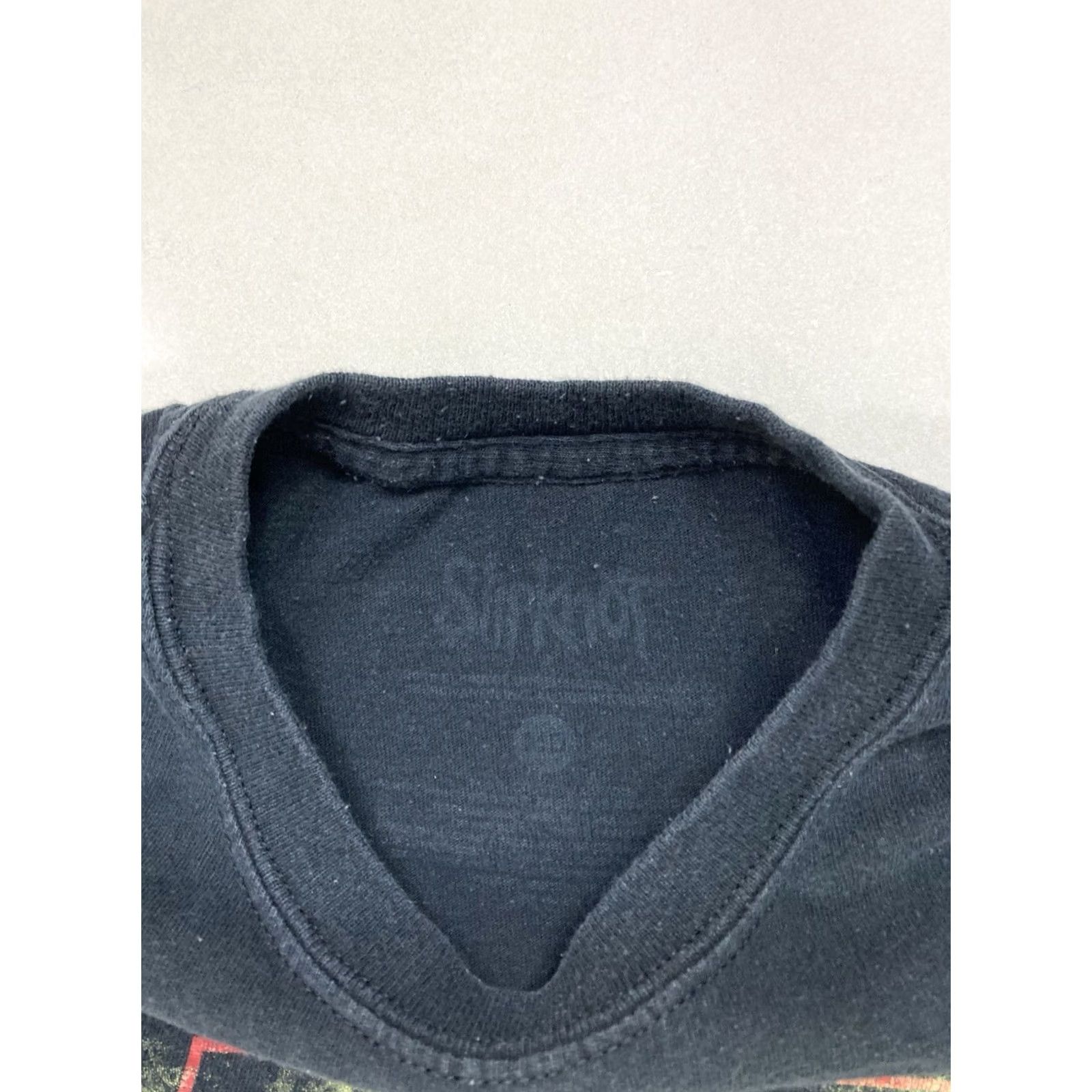 Vintage VINTAGE Slipknot Women T-Shirt Sleeveless Black Medium Crew Neck Cotton Graphic Music Sleeveless Shirt Size M / US 6-8 / IT 42-44 - 5 Thumbnail