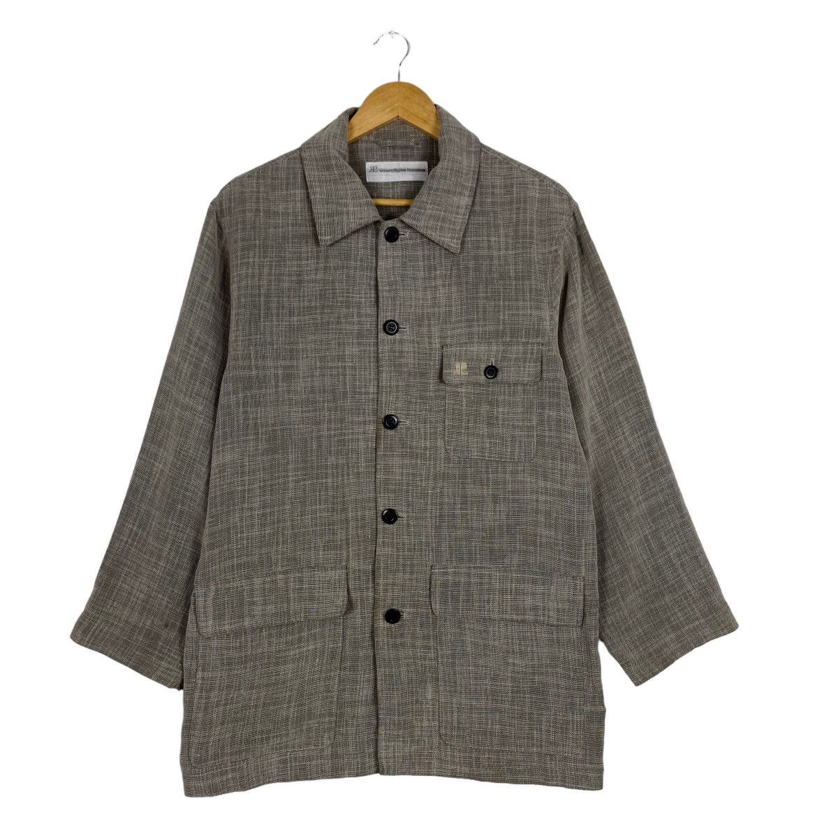 Andre Courreges × Courreges × Japanese Brand Courreges Homme Button Jacket Size US M / EU 48-50 / 2 - 1 Thumbnail