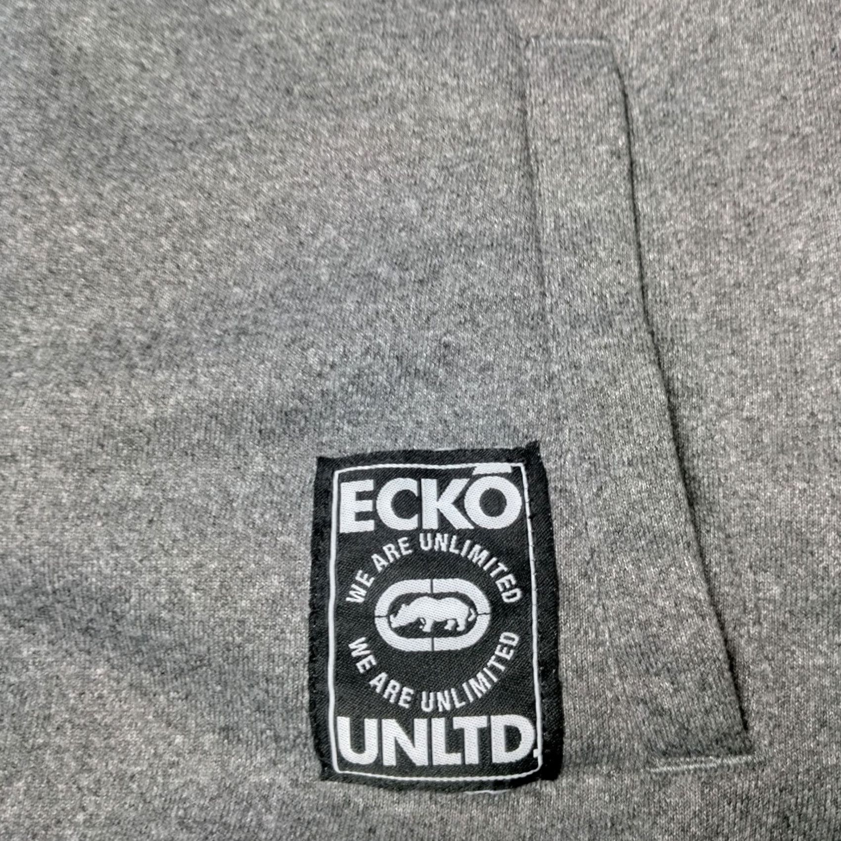 Ecko Unltd. Ecko Unltd Sweatshirt Men Small Gray Black Snap Hoodie Streetwear VINTAGE? No — use provided rules. Size US S / EU 44-46 / 1 - 6 Thumbnail