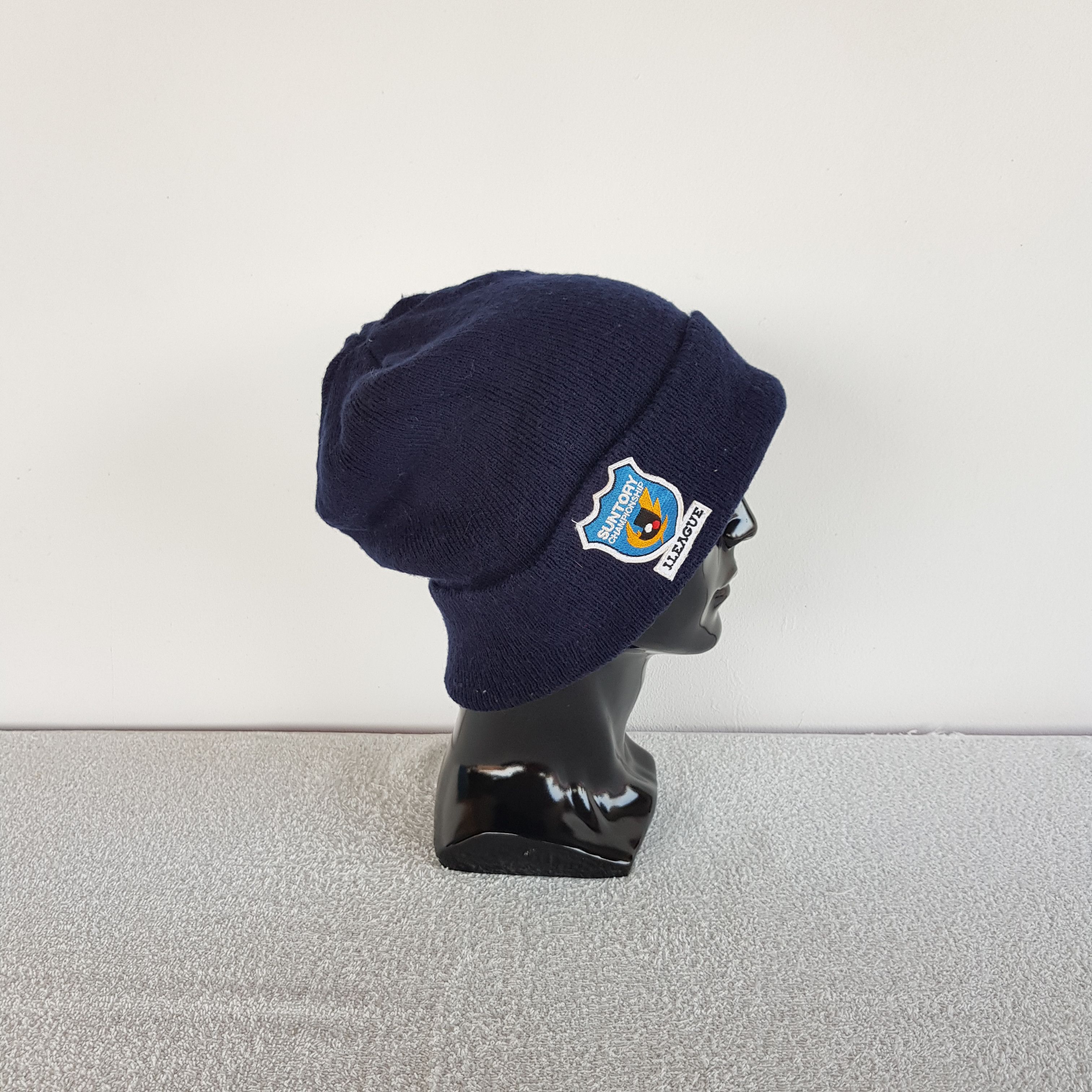 Japanese Brand Vintage Suntory L League Beanie Japanese Footballs Hats Size ONE SIZE - 3 Thumbnail