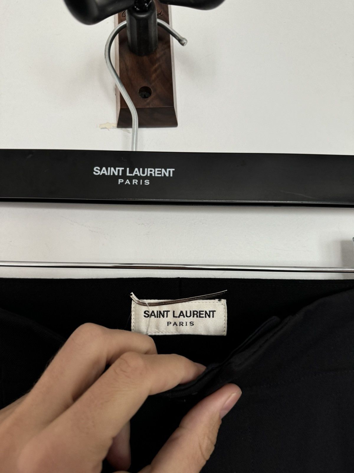 Saint Laurent Paris Pinstripe VIP Sample Trousers Size US 34 / EU 50 - 2 Thumbnail