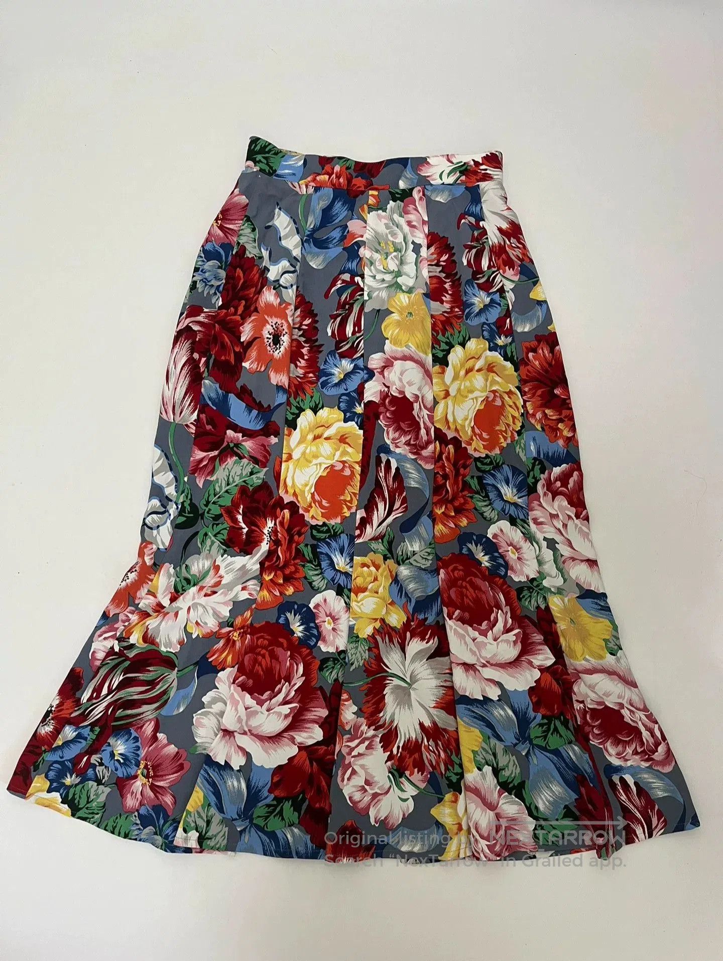 Kenzo Kenzo Paris Floral Skirt. Size 31" - 5 Thumbnail