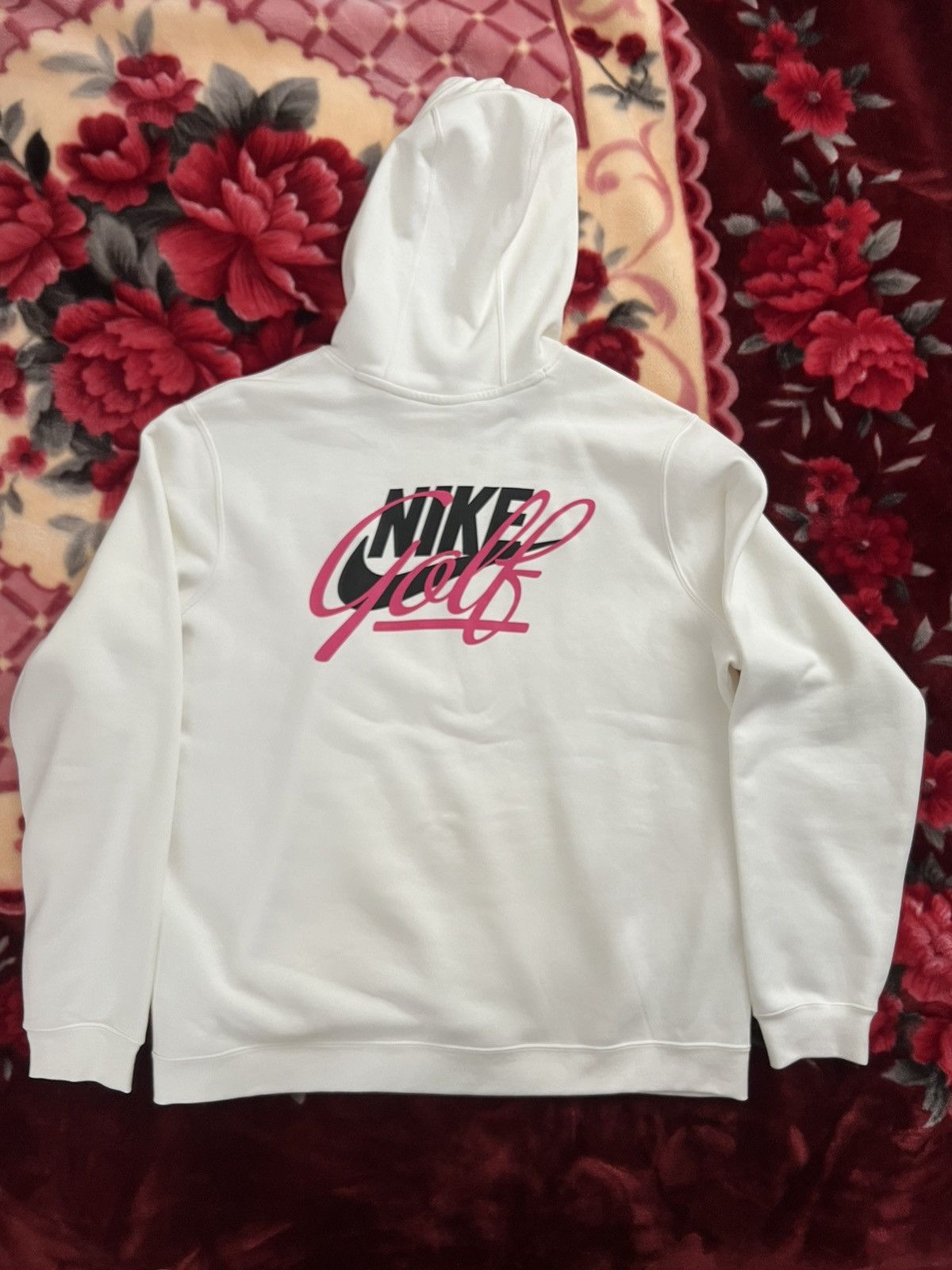 Nike Nike Golf Hoodie White Size Small Preowned Size US XL / EU 56 / 4 - 6 Thumbnail