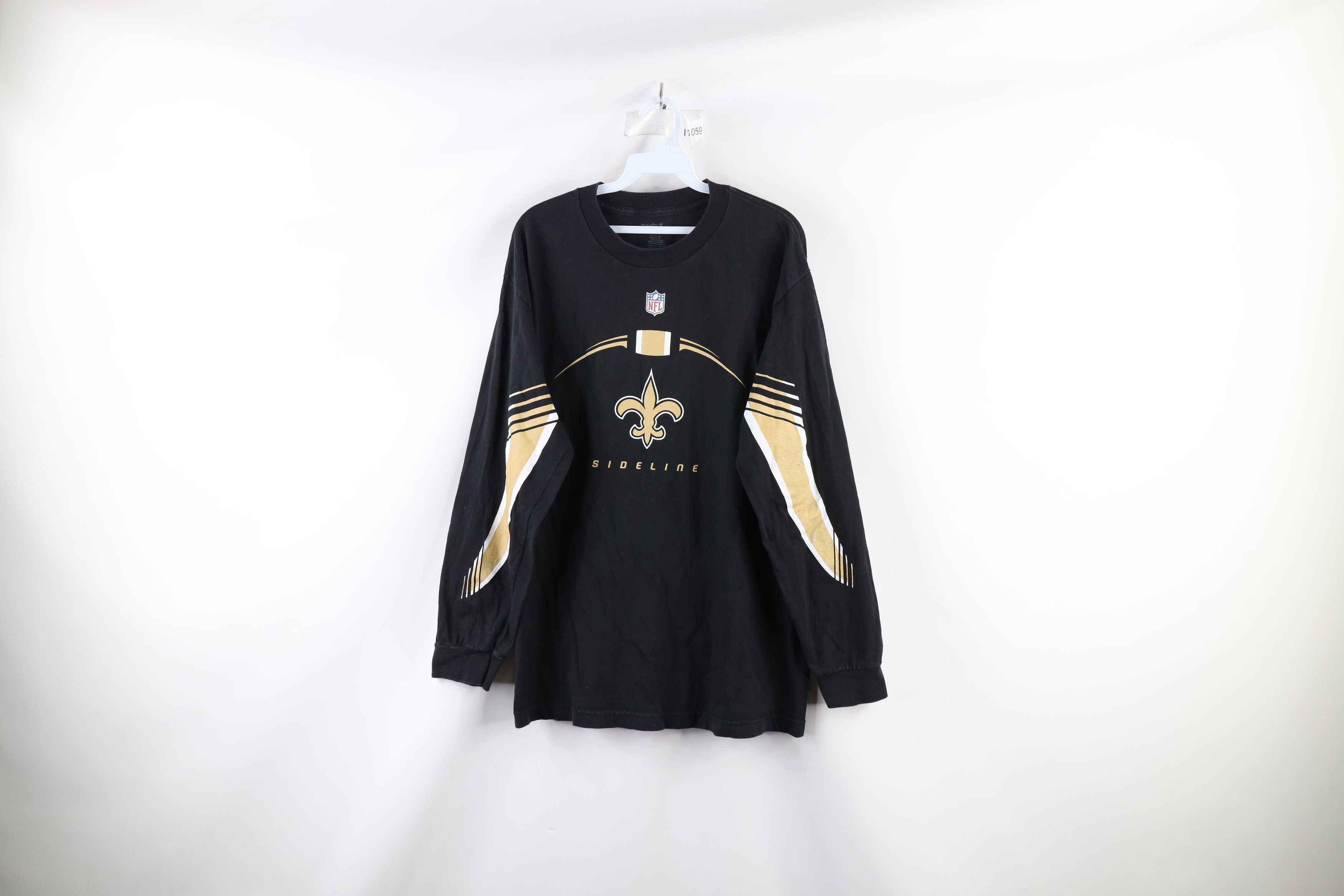 Reebok × Vintage Vintage Reebok Saints Football Long Sleeve T-Shirt Size US L / EU 52-54 / 3 - 1 Thumbnail
