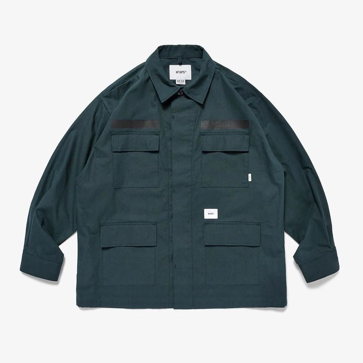 Wtaps Wtaps Jmod LS Cotton Ripstop Identity Shirt | Grailed