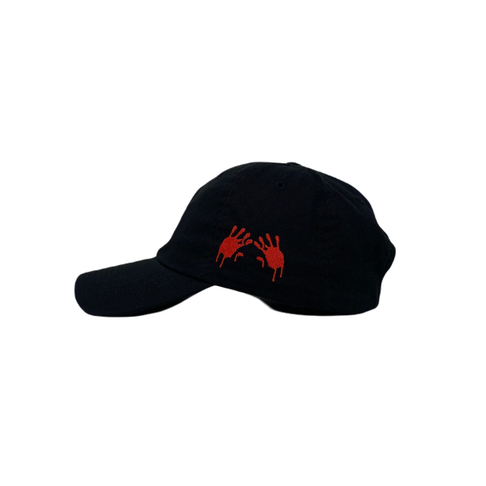 Other Los Angeles LA Drip Bloody Hands Halloween Slouch Dad Hat Size ONE SIZE - 6 Thumbnail