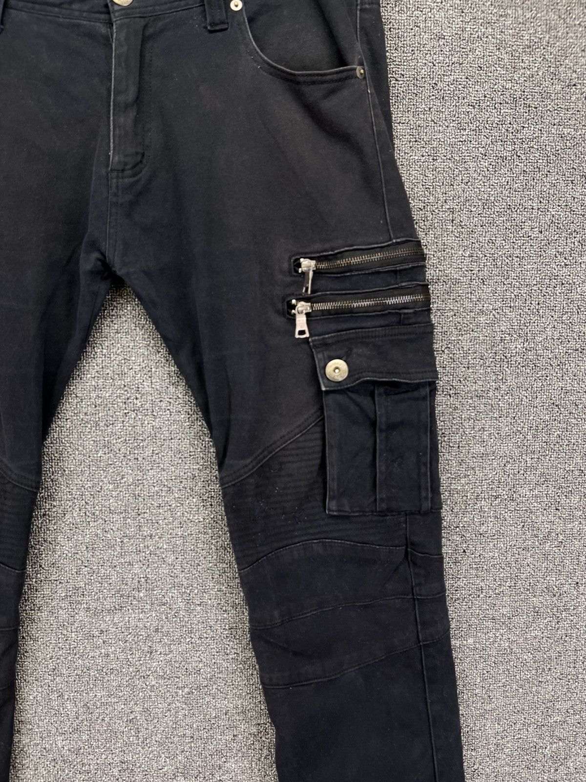 Japanese Brand Vintage In The Attic Punk Rare Bondage Cargo Pants Size US 34 / EU 50 - 5 Thumbnail