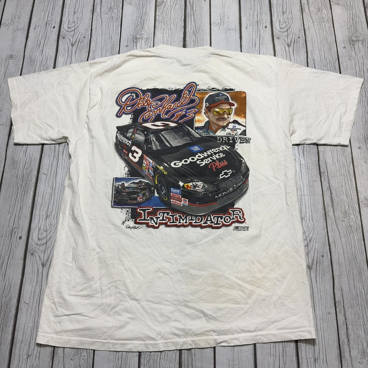 Chase Authentics × NASCAR × Vintage Vintage NASCAR Dale Earnhardt Goodwrench tee Size US XL / EU 56 / 4 - 2 Thumbnail
