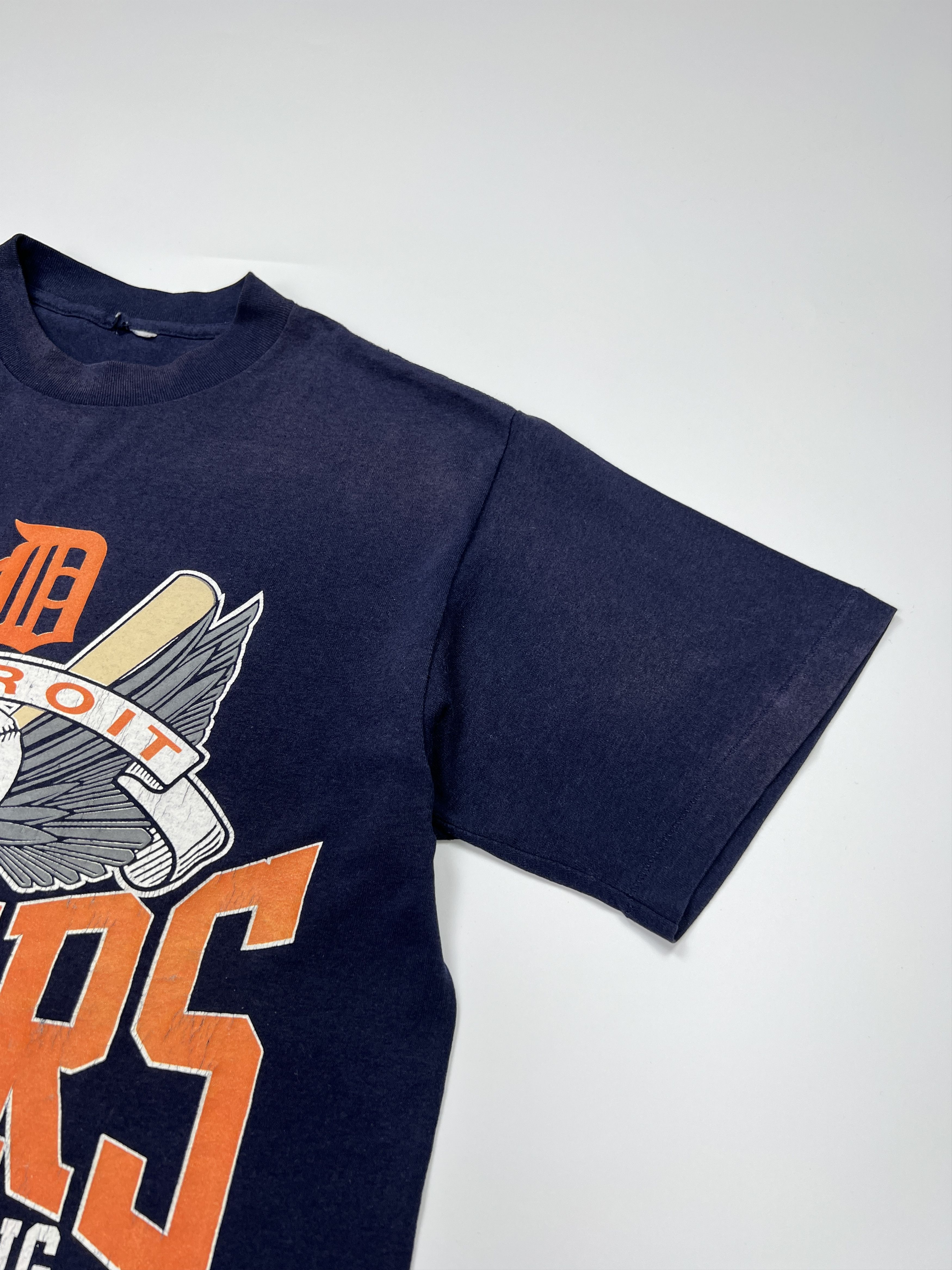 Other Vintage 80-90s Detroit Tigers Tee Single Stitch Distressed Size US S / EU 44-46 / 1 - 4 Thumbnail
