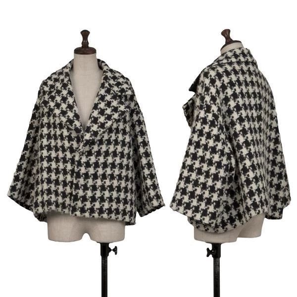Yohji Yamamoto Wool Houndstooth Jacket by Yohji Yamamoto-dmc Size US M / EU 48-50 / 2 - 1 Thumbnail