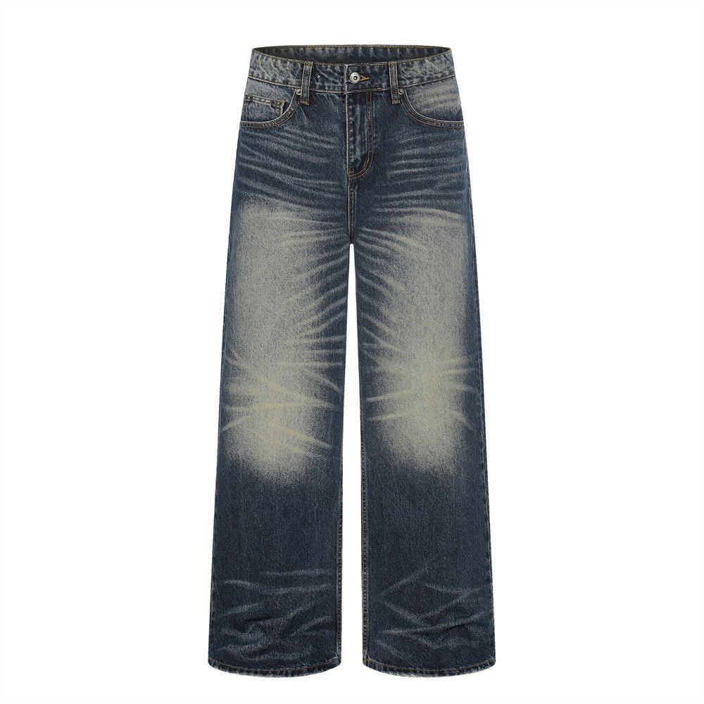Vintage Men's Punk Retro Distressed Loose-Fit Jeans Size US 32 / EU 48 - 1 Thumbnail