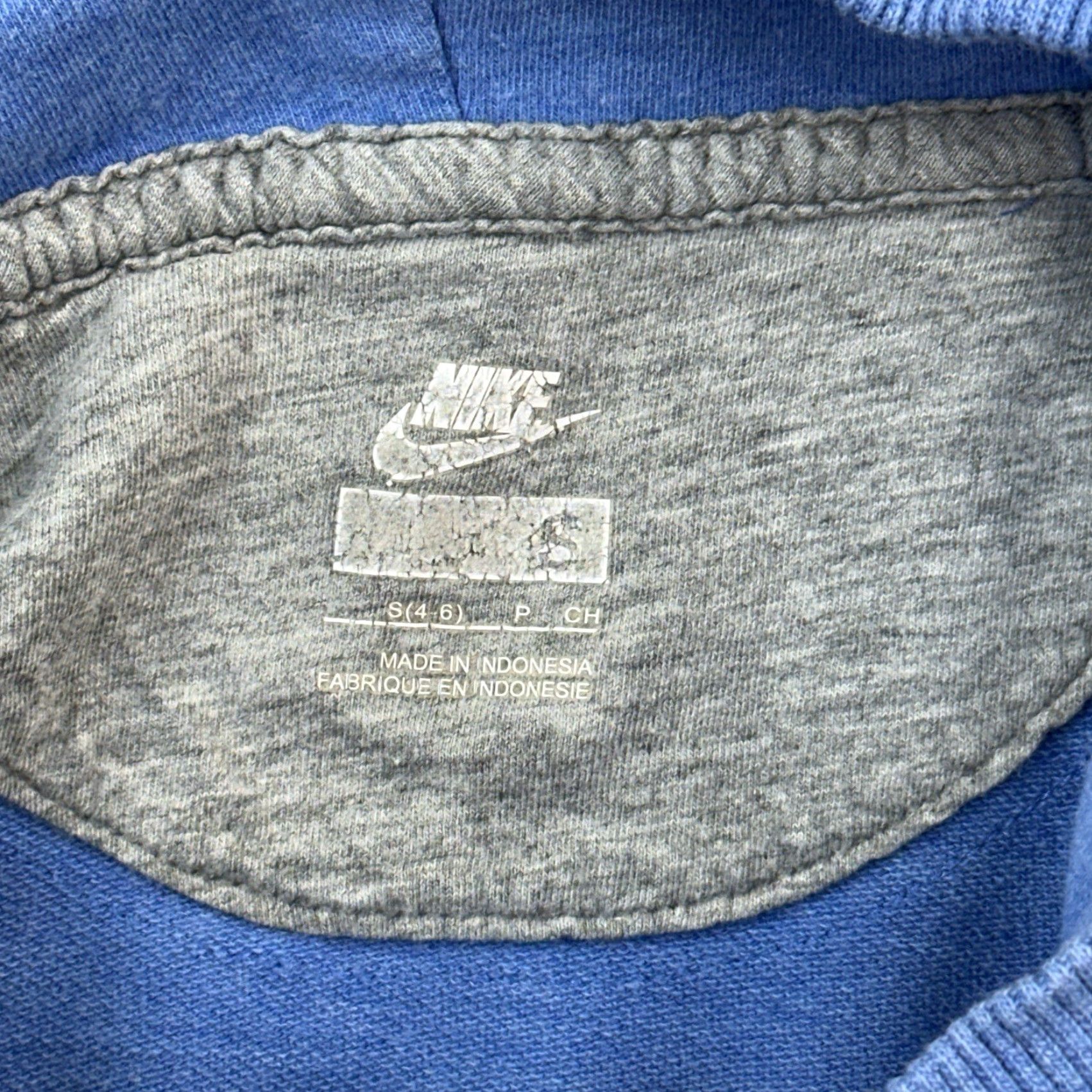 Nike VINTAGE Nike Sportswear Hoodie Women's Small Blue Sleeveless Pullover Y2K Size S / US 4 / IT 40 - 3 Thumbnail