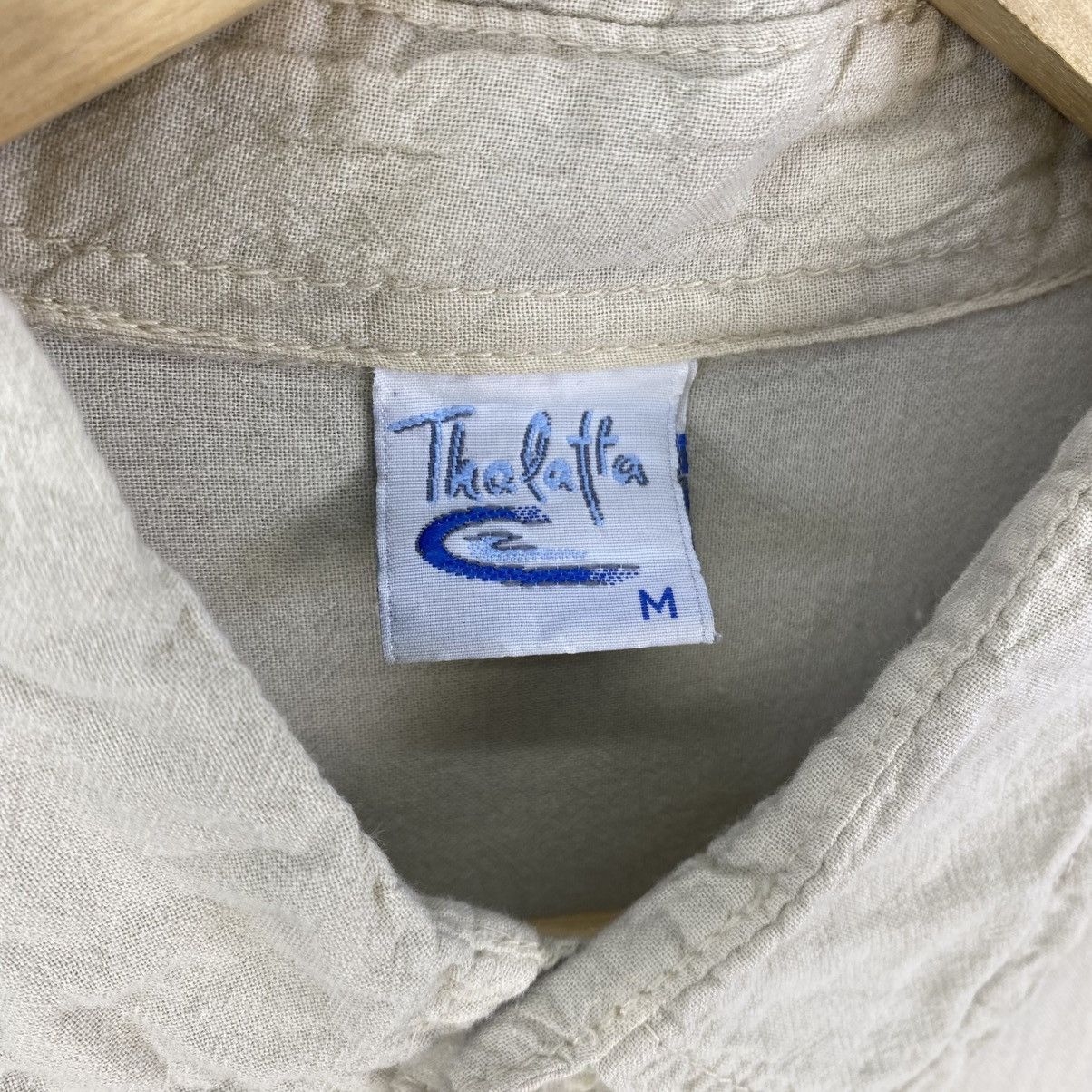 Vintage Vintage Thalatta Hand Made Shirt Size US L / EU 52-54 / 3 - 8 Thumbnail