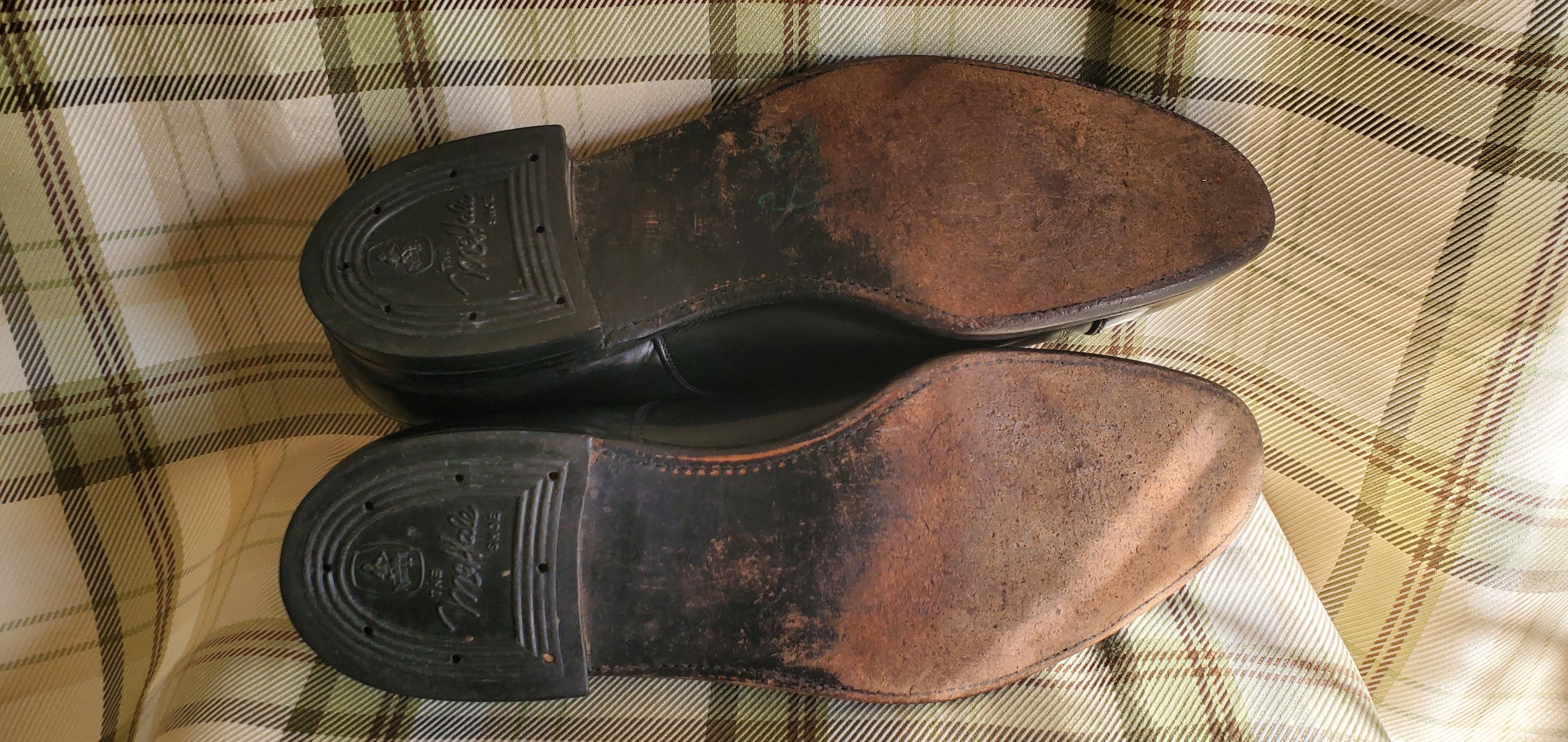 John McHale John McHale Black Lace Up Dress Shoes Size US 8.5 / EU 41-42 - 5 Thumbnail