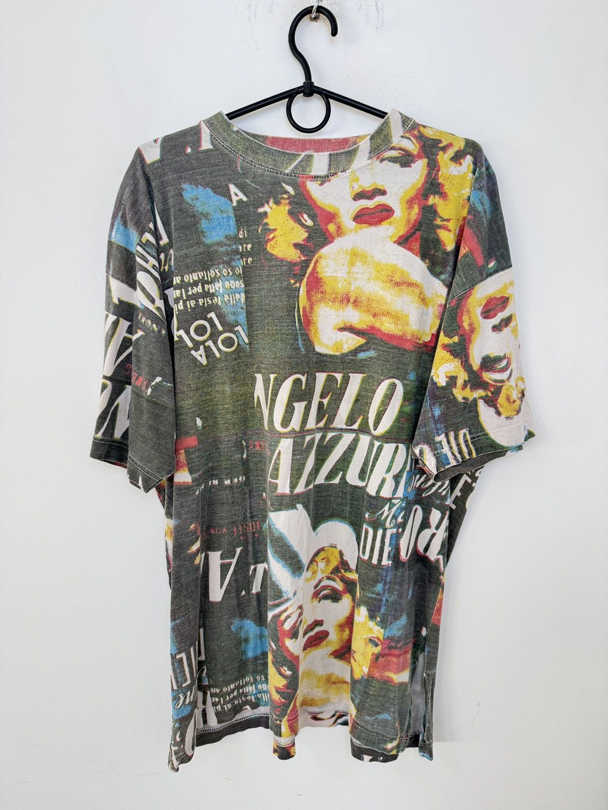 Band Tees × Vintage RARE!!! Vintage 90's Marilyn Monroe Over Print T-Shirt Size US XL / EU 56 / 4 - 1 Thumbnail