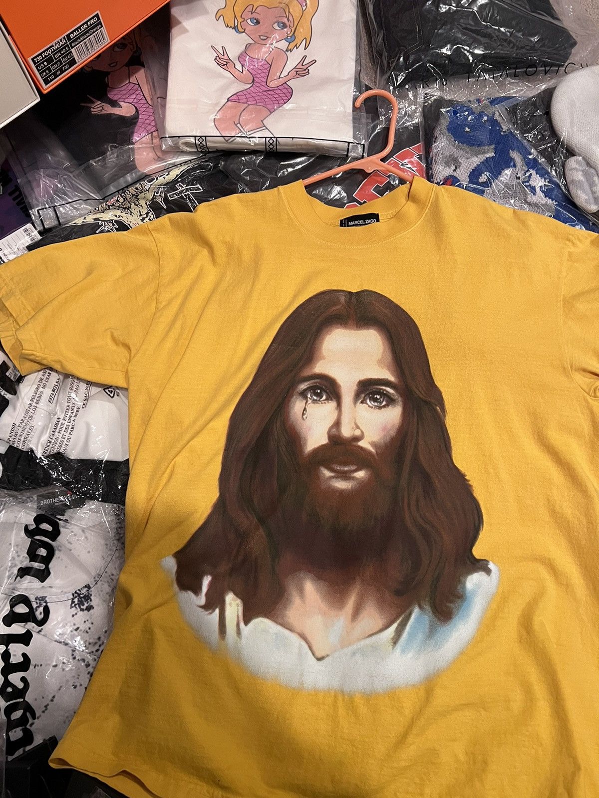 Marcel Zago Steakle V1 Yellow Shirt | Marcel Zago Size US L / EU 52-54 / 3 - 1 Thumbnail
