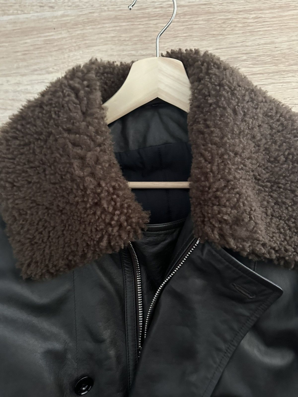 Lemaire Lemaire Brown Quilted Leather Jacket Size US L / EU 52-54 / 3 - 2 Thumbnail