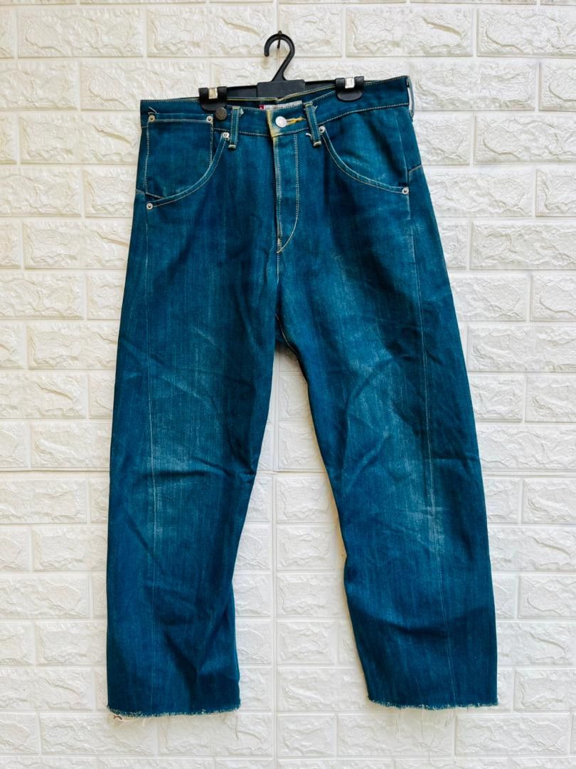 image of Levis Vintage Clothing x Vintage Levis Engineered Japanese Designer Fashion Style in Dark Blue (Siz