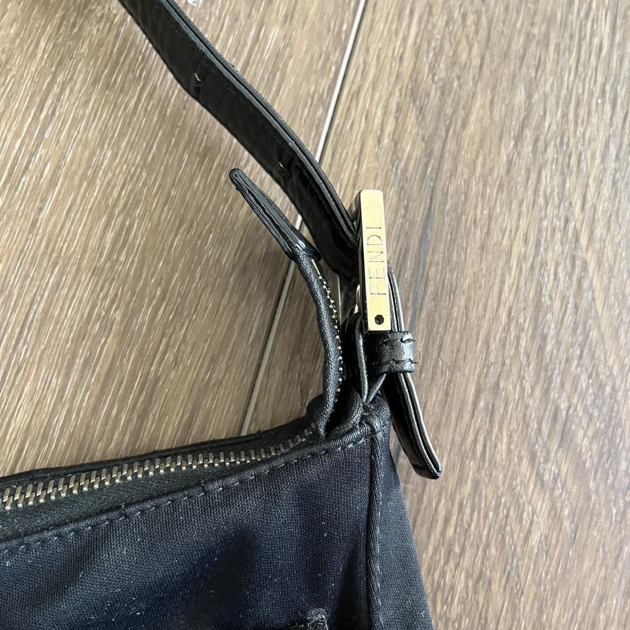 Fendi Vintage Fendi Mama Baguette Black and Silver hardware Size ONE SIZE - 5 Thumbnail