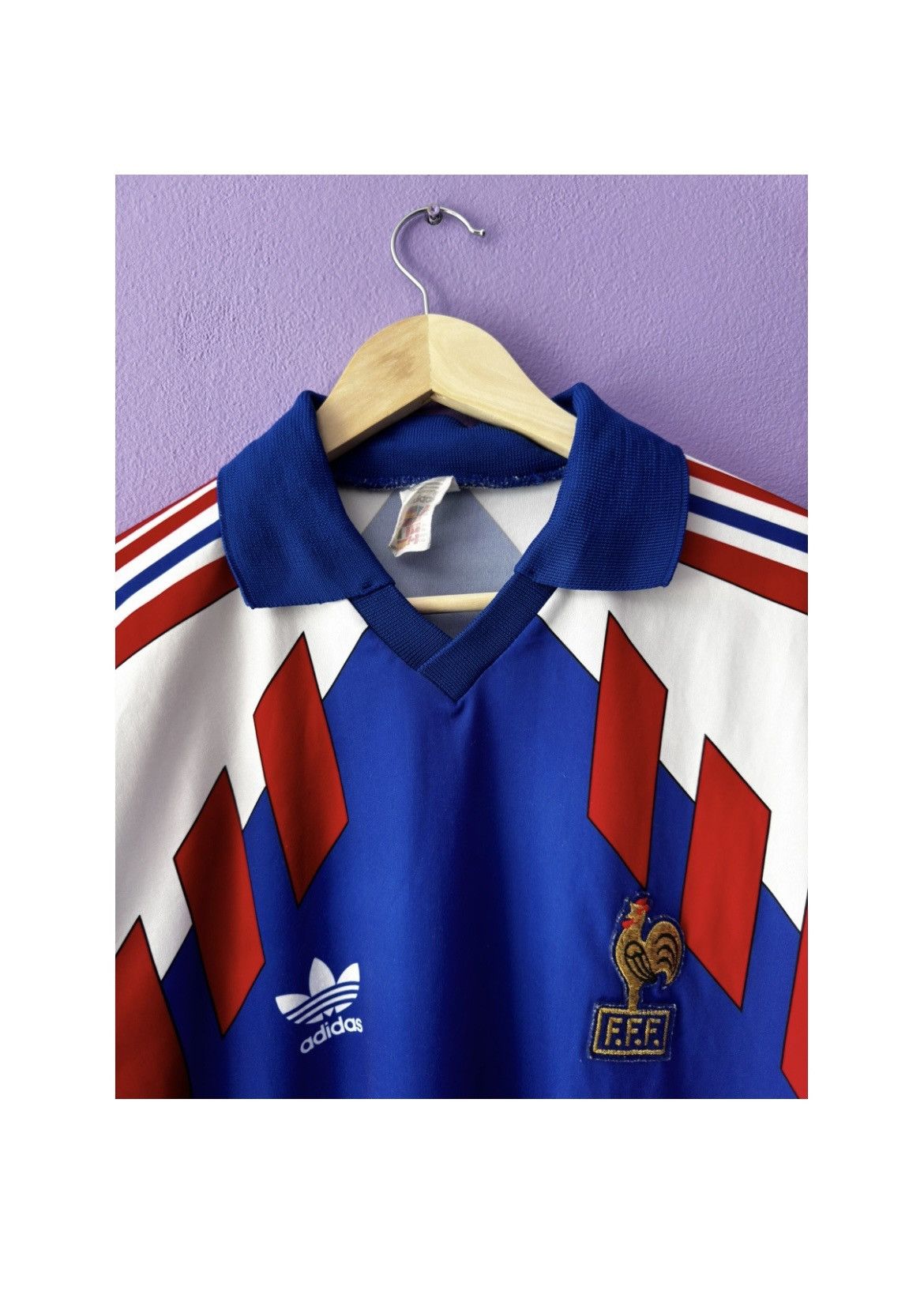Adidas × Vintage France jersey Size US L / EU 52-54 / 3 - 1 Thumbnail