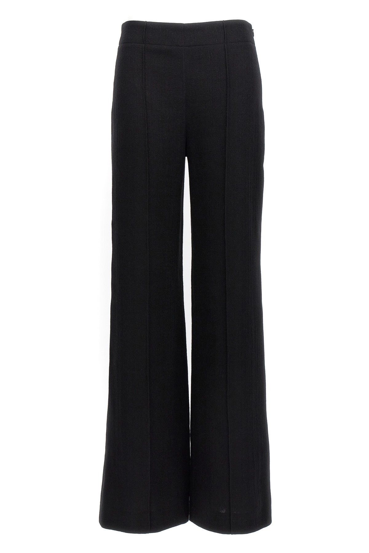 image of Chloe Palazzo Pants in Black, Women's (Size 27)