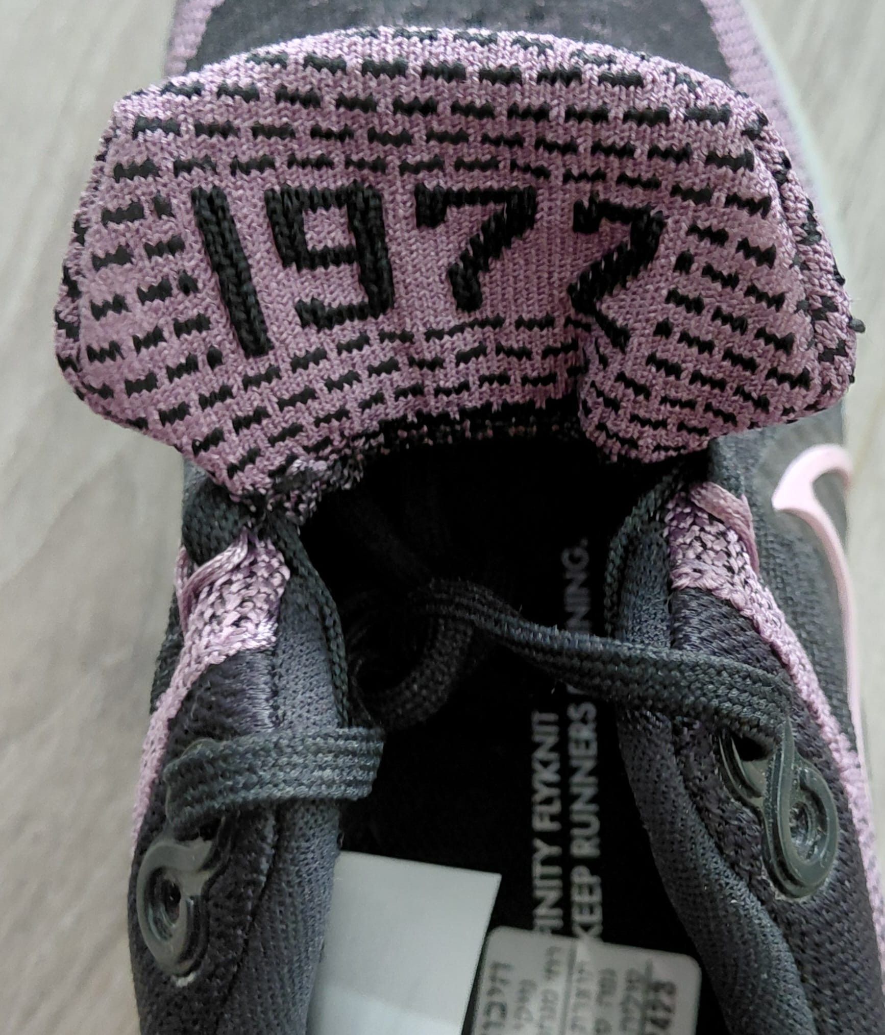 Nike Nike React Infinity Run Flyknit 2 Violet Dust Size US 7 / IT 37 - 2 Thumbnail