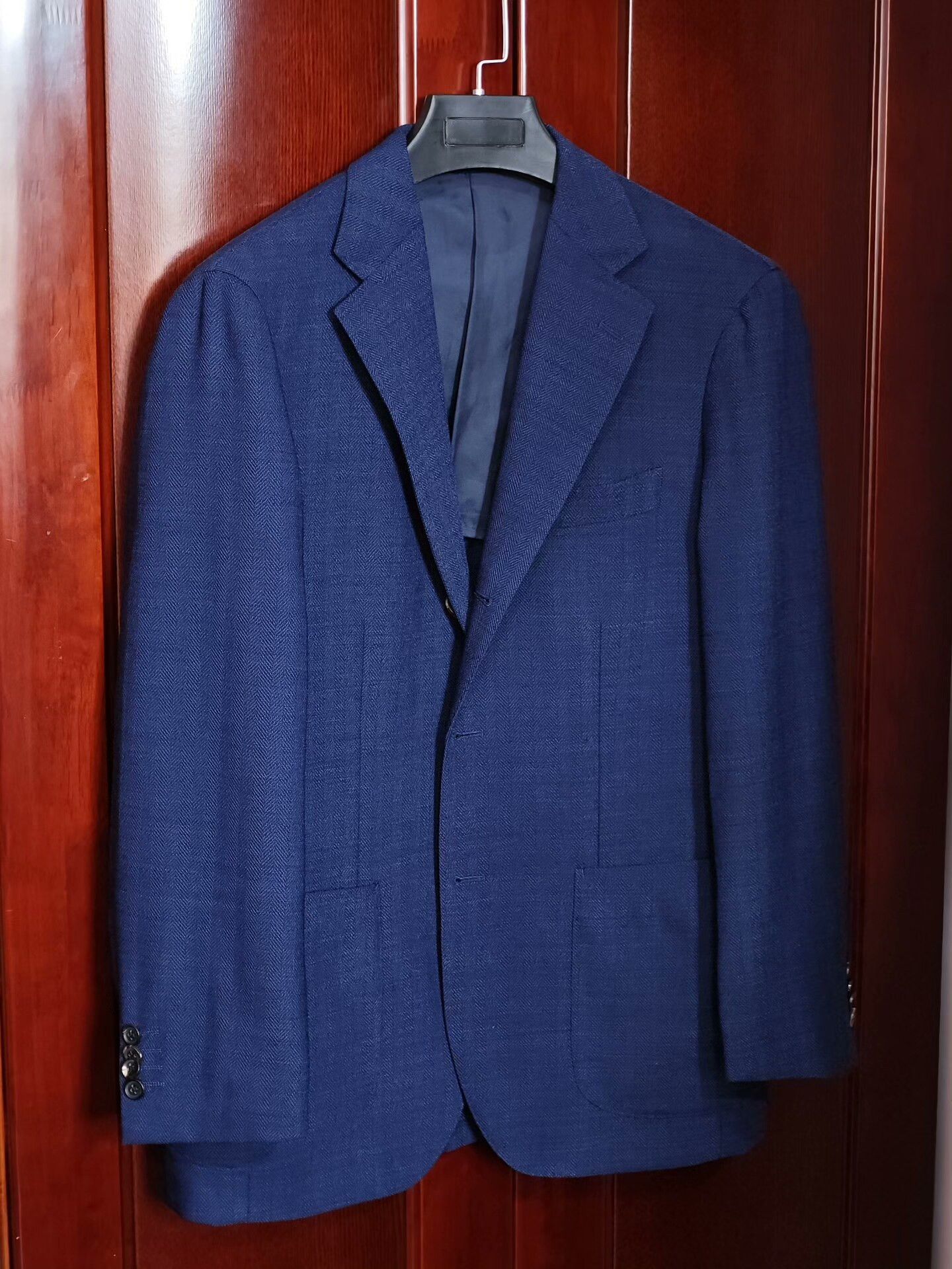 Japanese Brand Italian VBC Wool Custom Suit Jacket Size US M / EU 48-50 / 2 - 1 Thumbnail