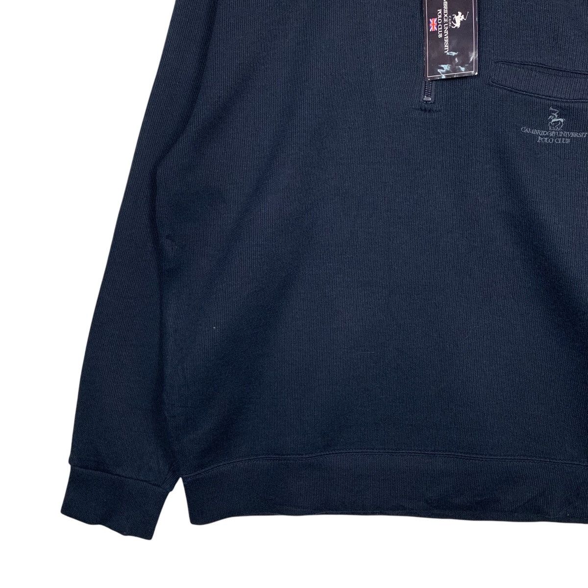 Japanese Brand CAMBRIGE UNIVERSITY POLO CLUB Half Zip Sweatshirt #2845-C128 Size US M / EU 48-50 / 2 - 6 Thumbnail