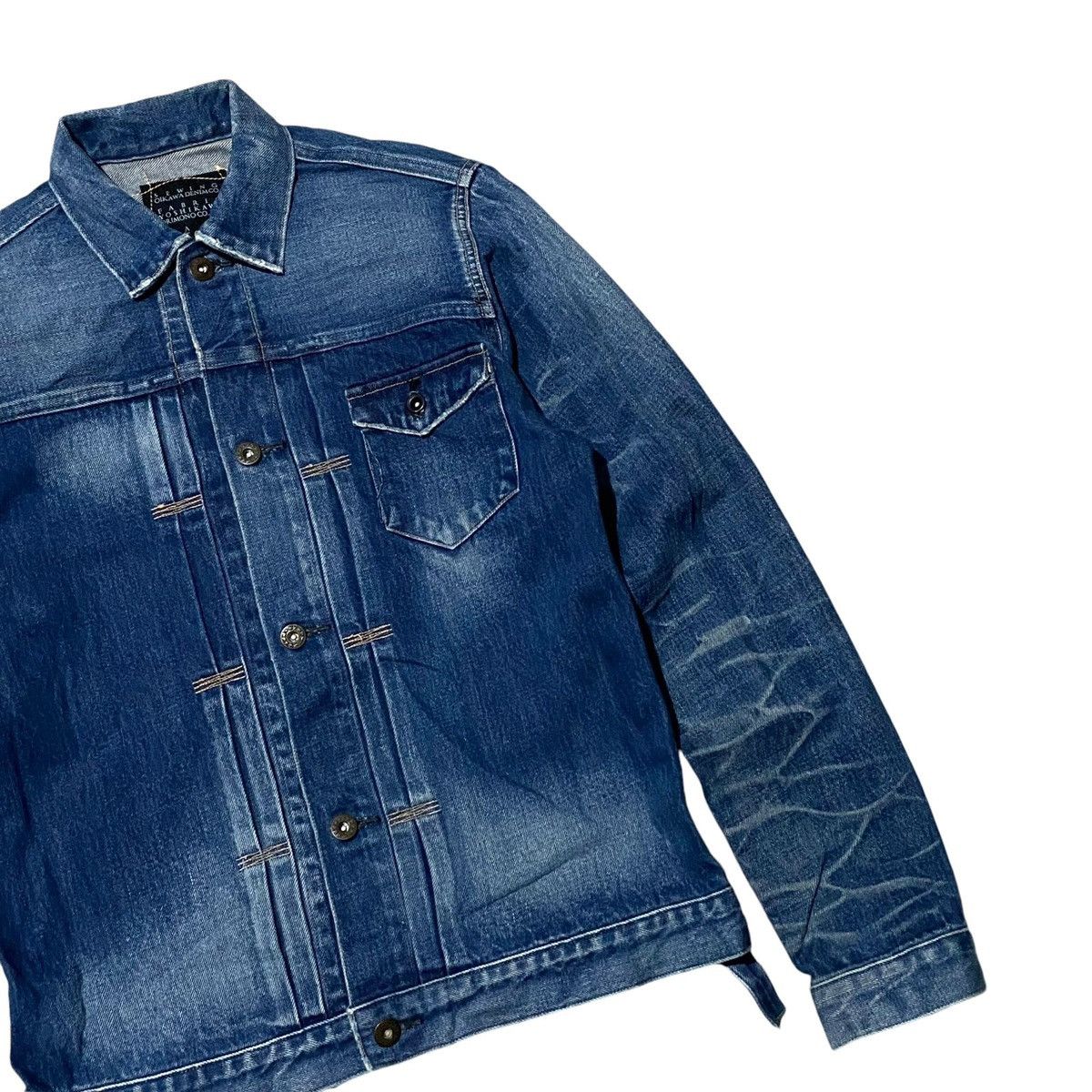 Japanese Brand × KURO RARE ❤️‍🔥 KURO CROW DENIM TYPE 1 JACKET Size US M / EU 48-50 / 2 - 4 Thumbnail