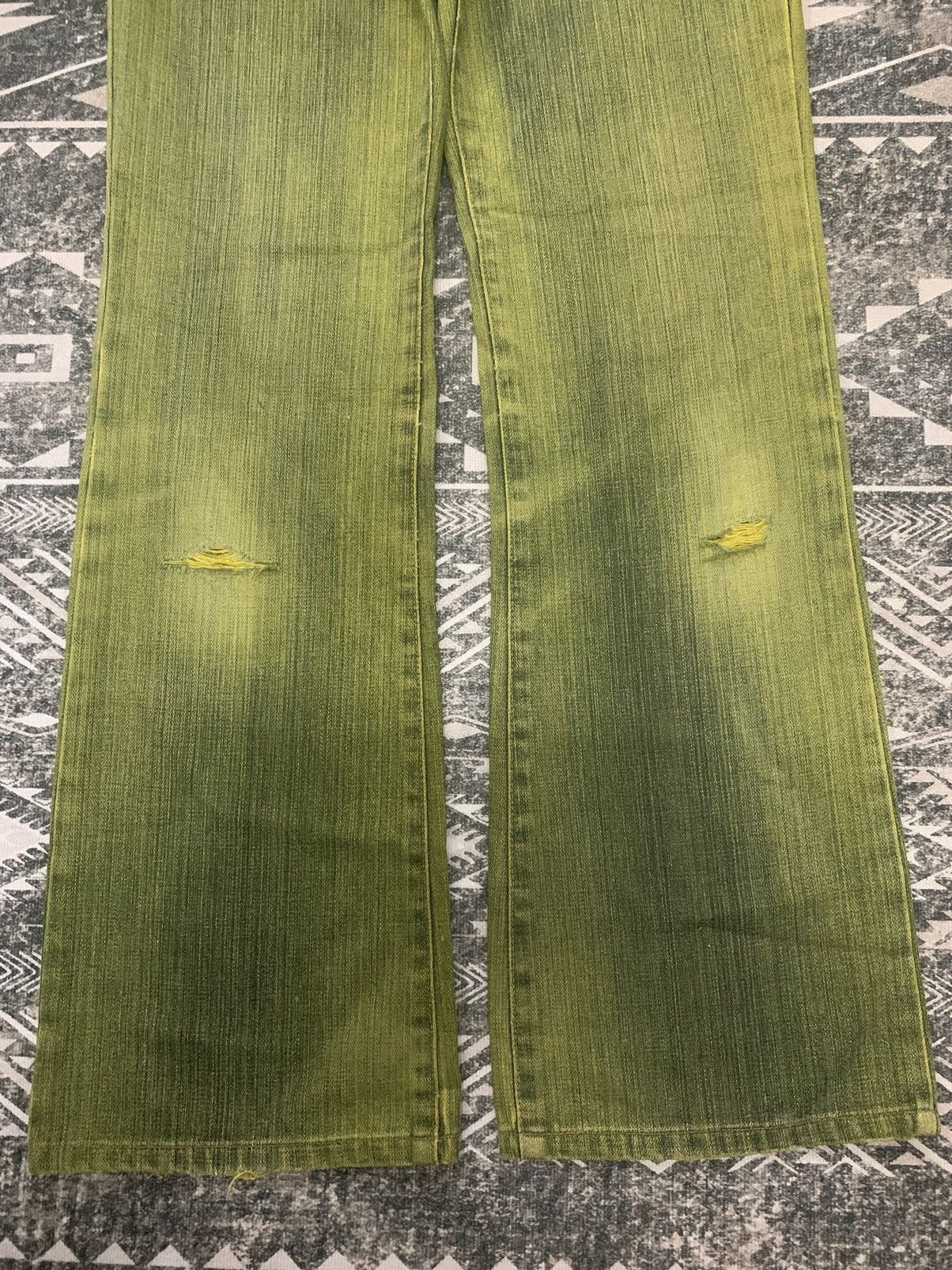 Wrangler 90s WRANGLER WESTERN FLARE PANT RARE COLOUR Size 27" / US 4 / IT 40 - 3 Thumbnail