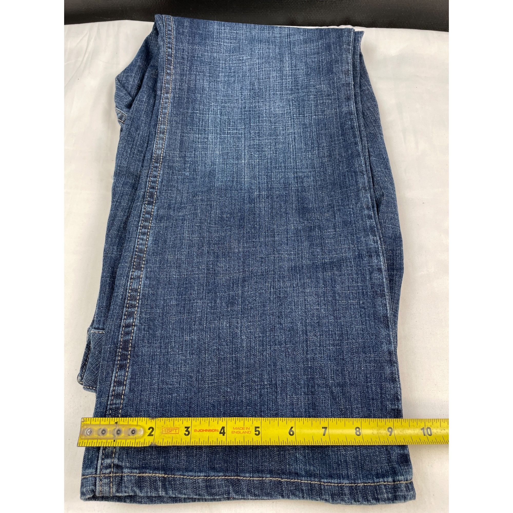 Other Riders by Lee Women's Blue Jeans Mid Rise, Boot Cut, Size 16 Size 38" / US 16 / IT 52 - 7 Thumbnail