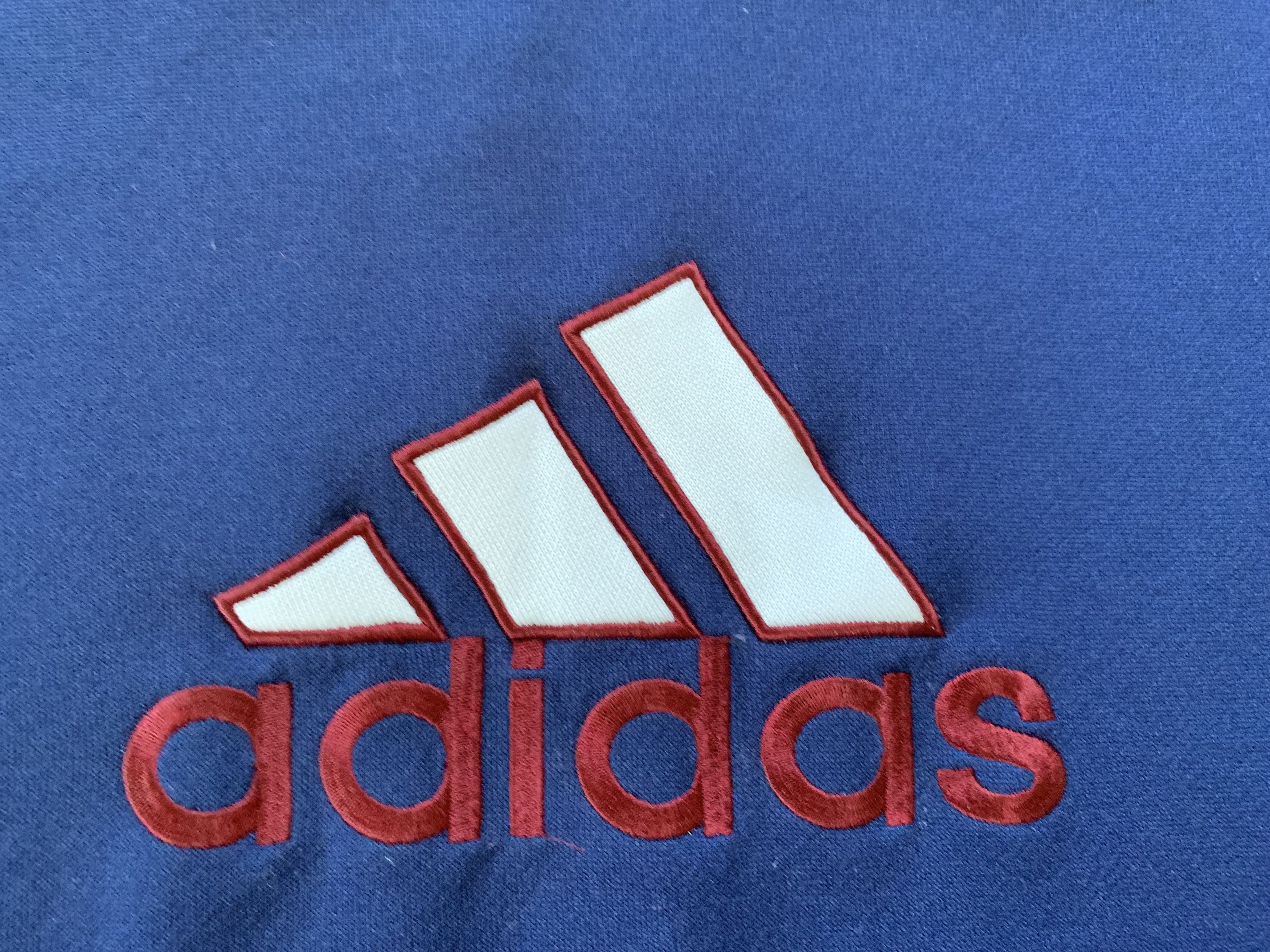 Adidas × Vintage Vintage Adidas Big Logo Sweatshirt Size US S / EU 44-46 / 1 - 5 Thumbnail