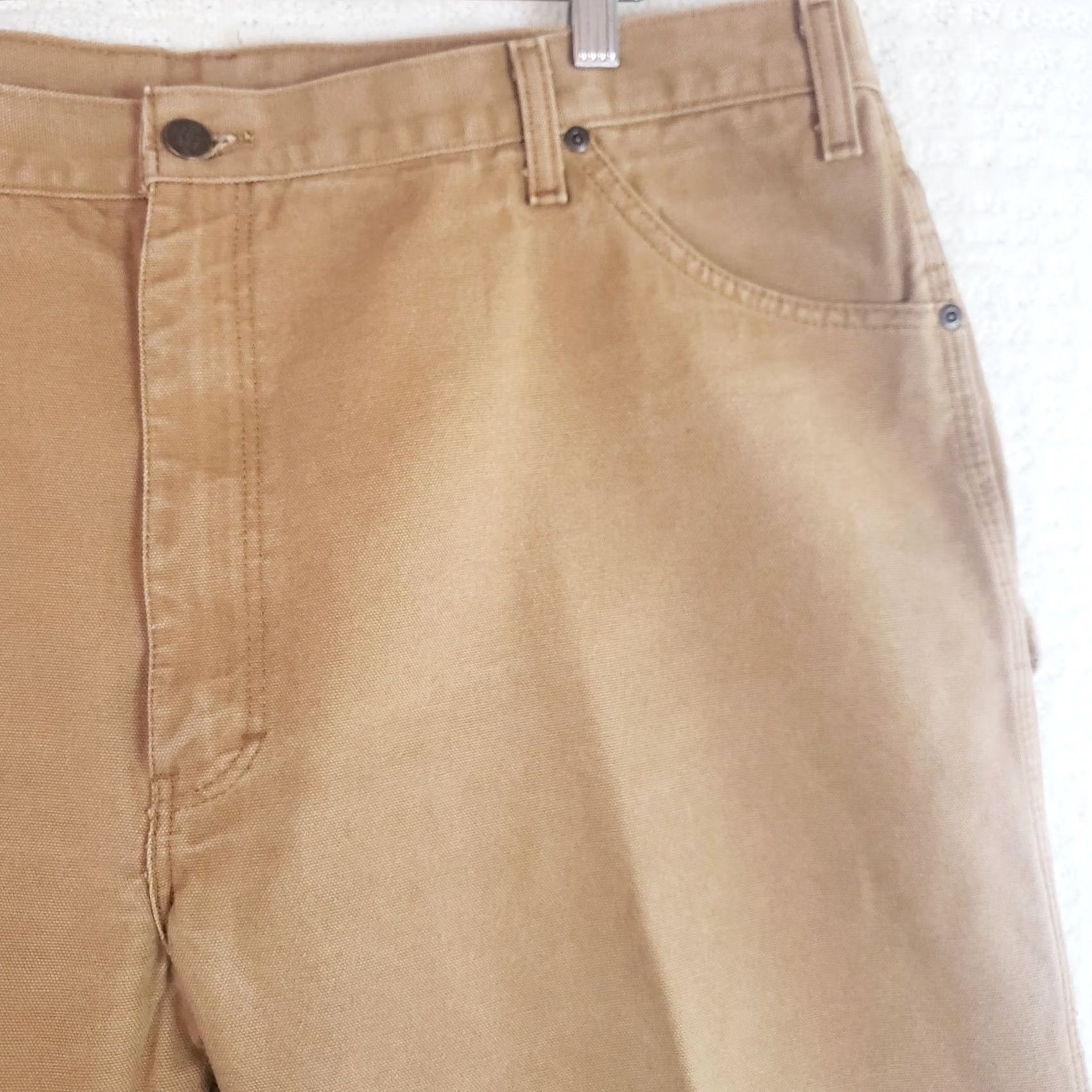 Dickies Dickies Canvas Work Pants Relaxed Fit Straight Tan Brown Duck Mens 40x30 Brown Dickies Canvas Work Pants Relaxed Fit Straight Mens 40x30 Size US 40 / EU 56 - 5 Thumbnail