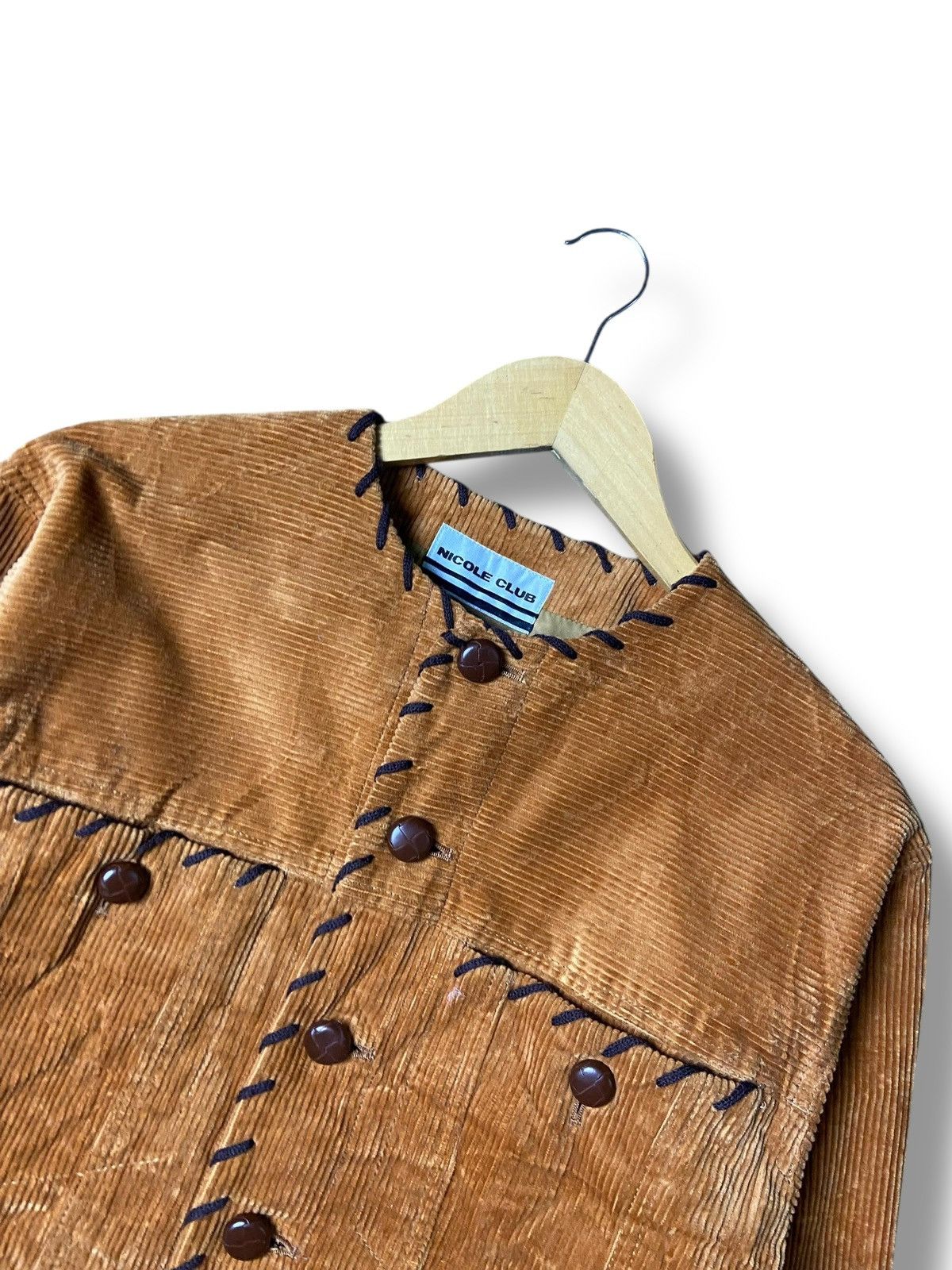 Nicole Club Vintage Nicole Club Workers Corduroy Jacket (170) Size US XXS / EU 40 - 5 Thumbnail