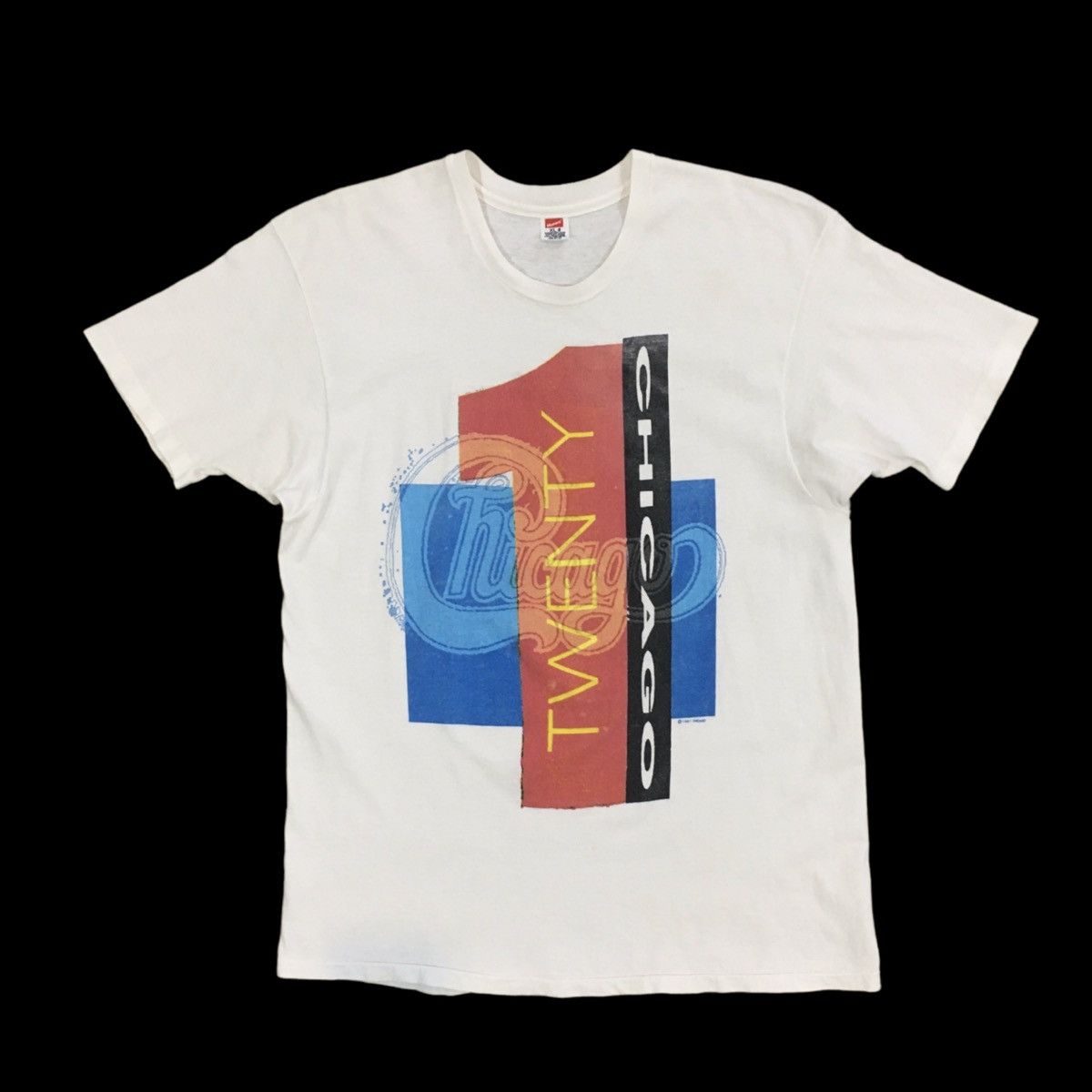 Band Tees × Vintage Vintage 1991 Chicago band twenty one t-shirt Size US L / EU 52-54 / 3 - 1 Thumbnail