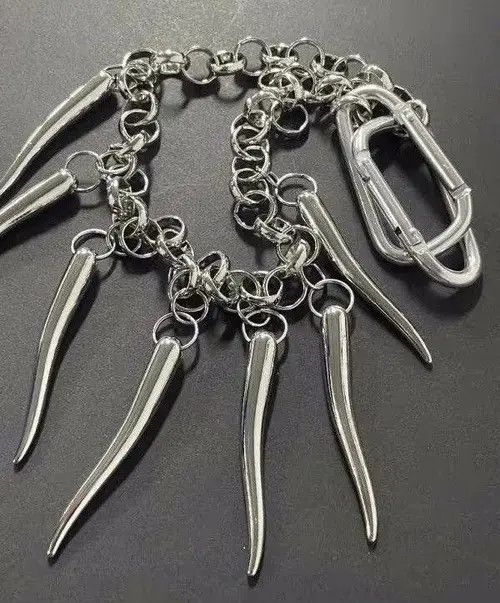 Jewelry Kasuga x Konno Retro punk gothic pendant carabiner necklace Size ONE SIZE - 4 Thumbnail